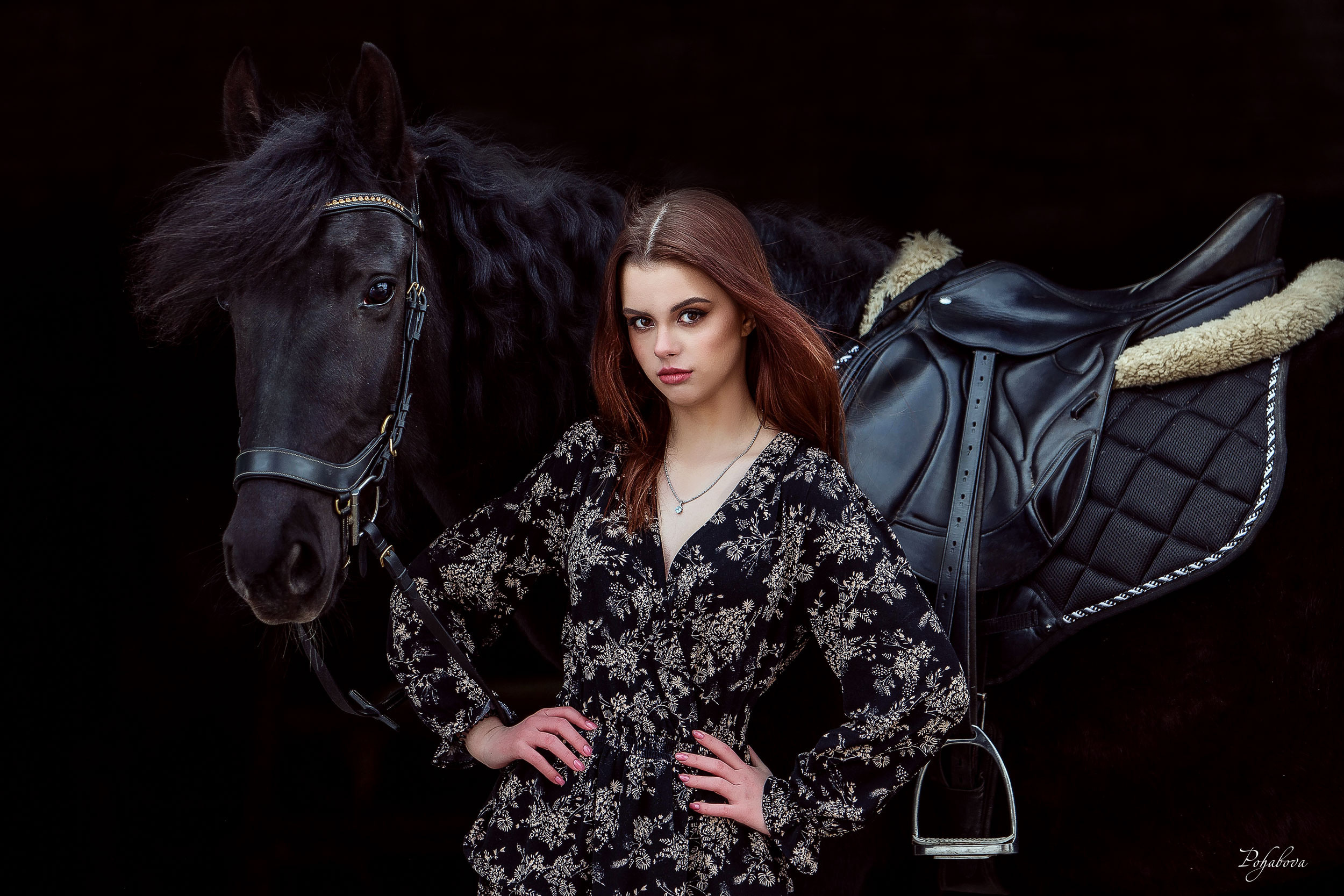Анастасия и Венера. Конный фотограф в Красноярске — Любовь Похабова