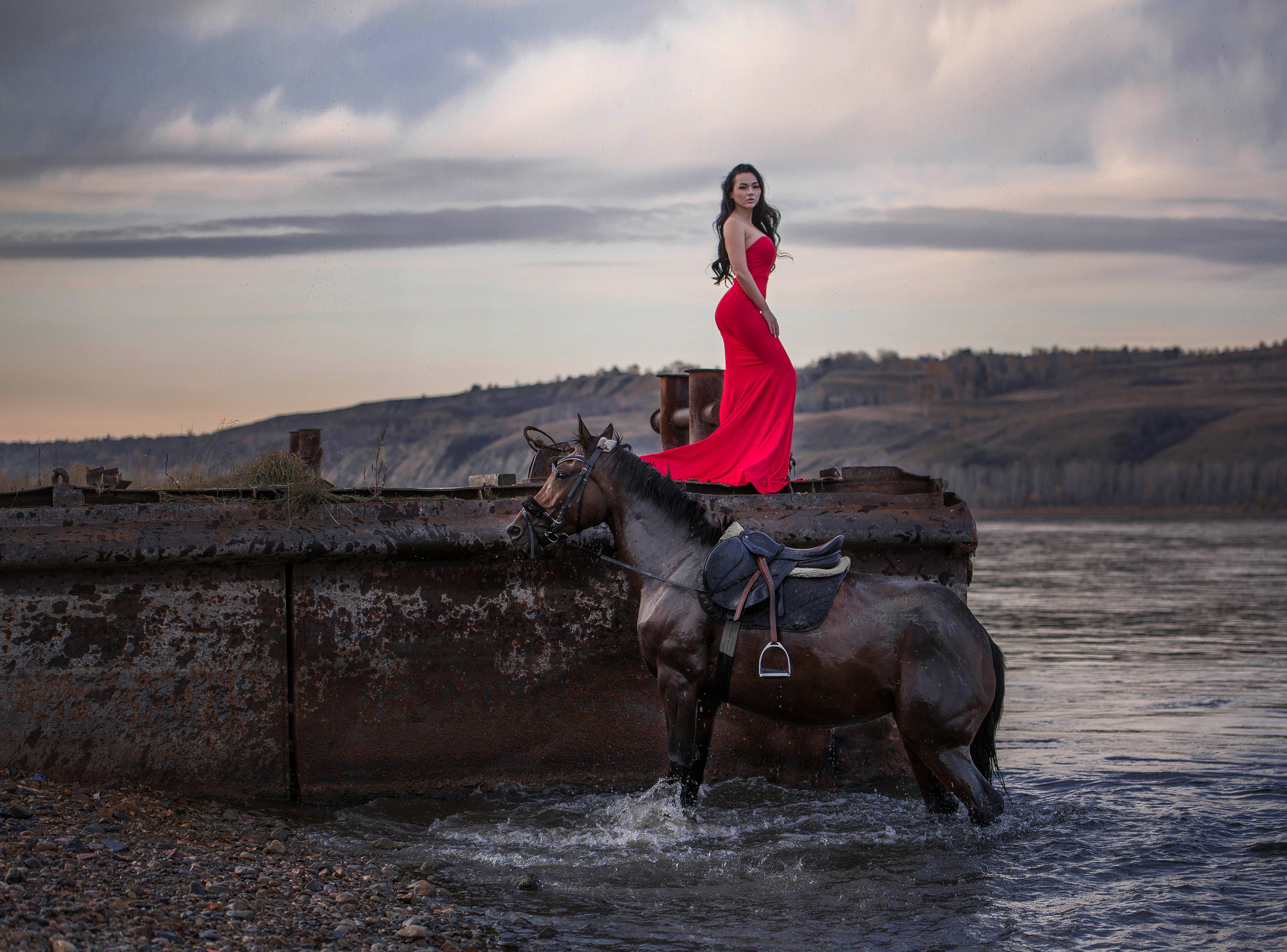 База отдыха Бабушкина дача. Конный фотограф в Красноярске — Любовь Похабова