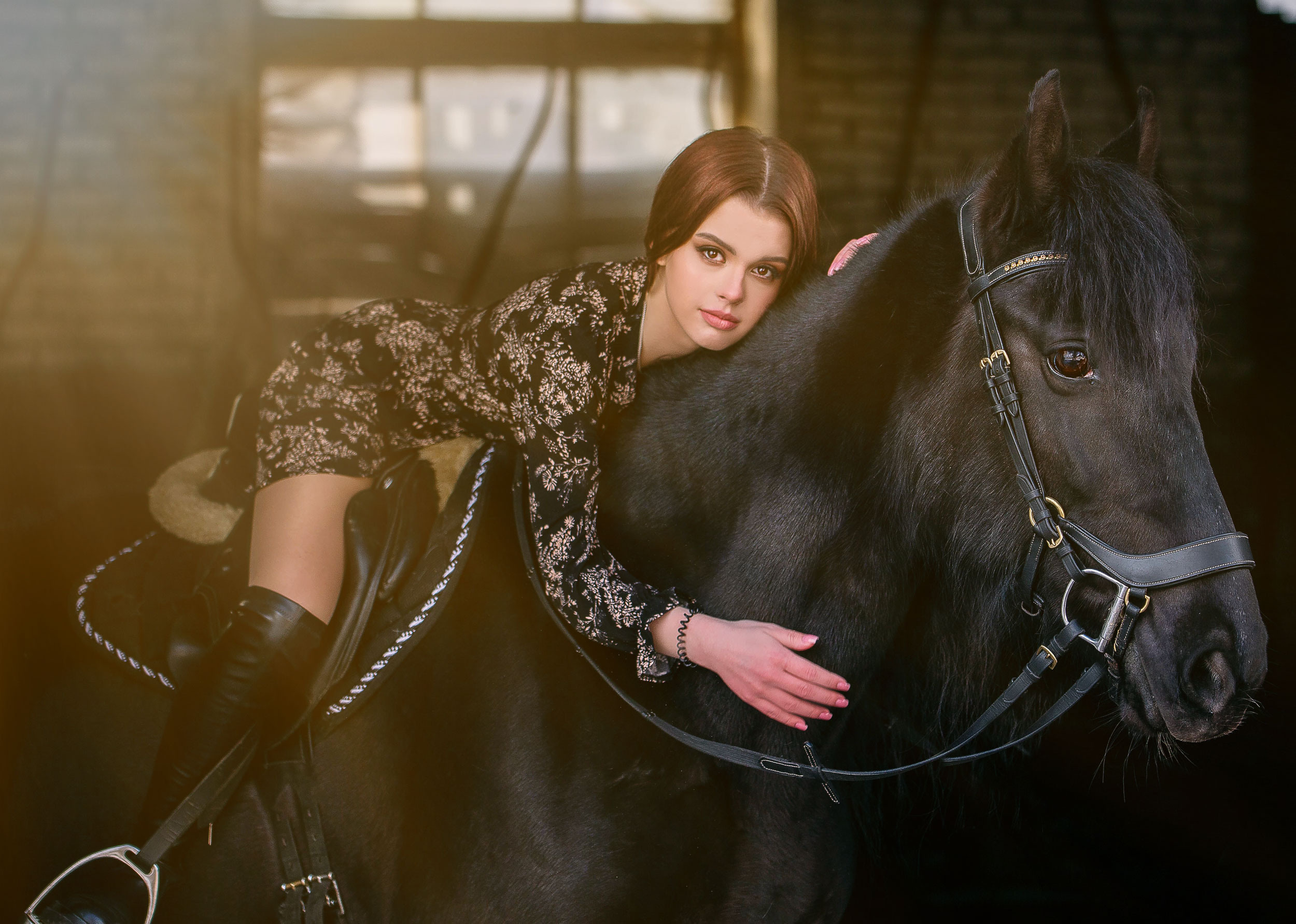 Анастасия и Венера. Конный фотограф в Красноярске — Любовь Похабова