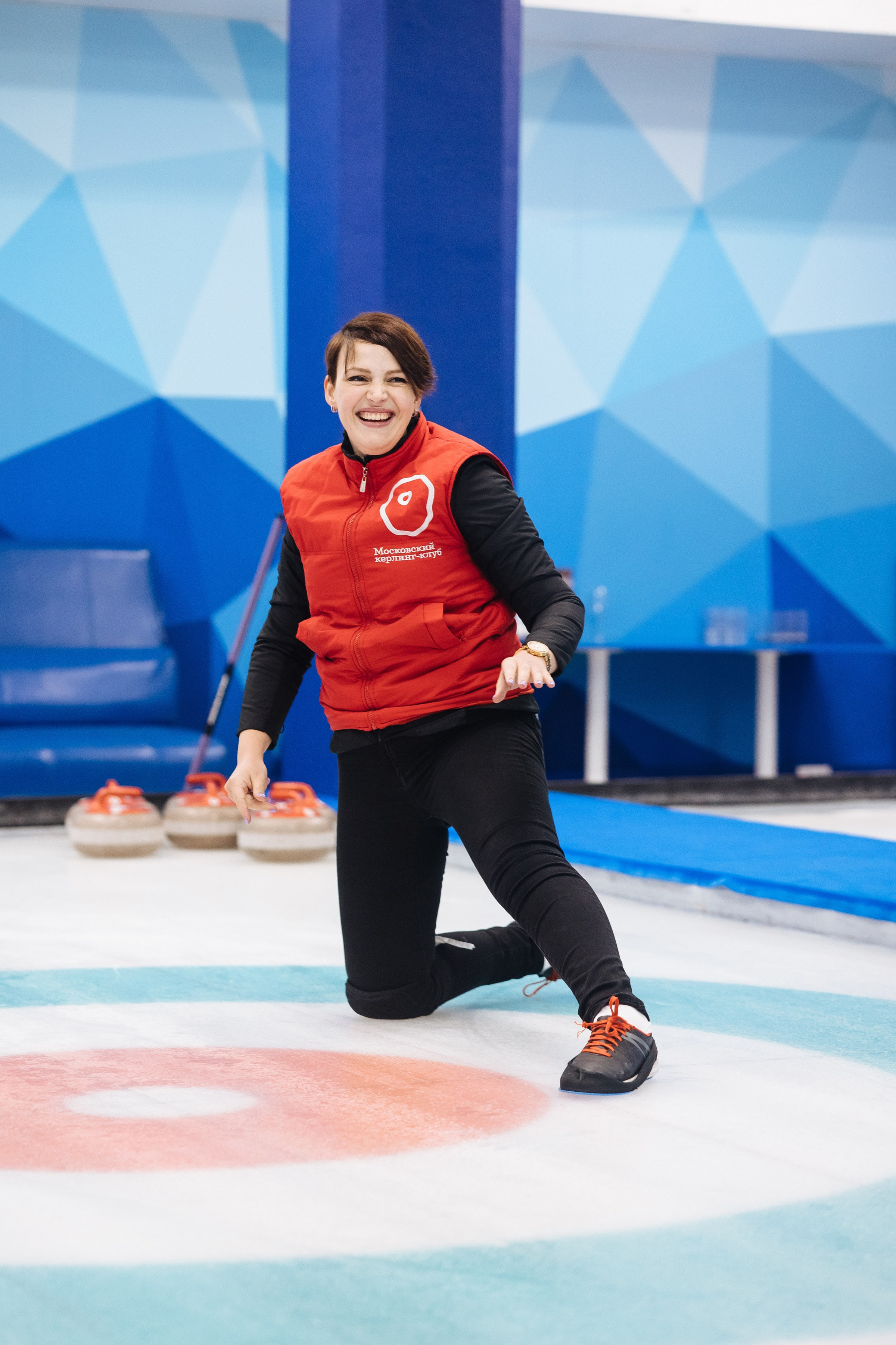 Корпоратив в кёрлинге. Свадебный и семейный фотограф Екатерина Иванова