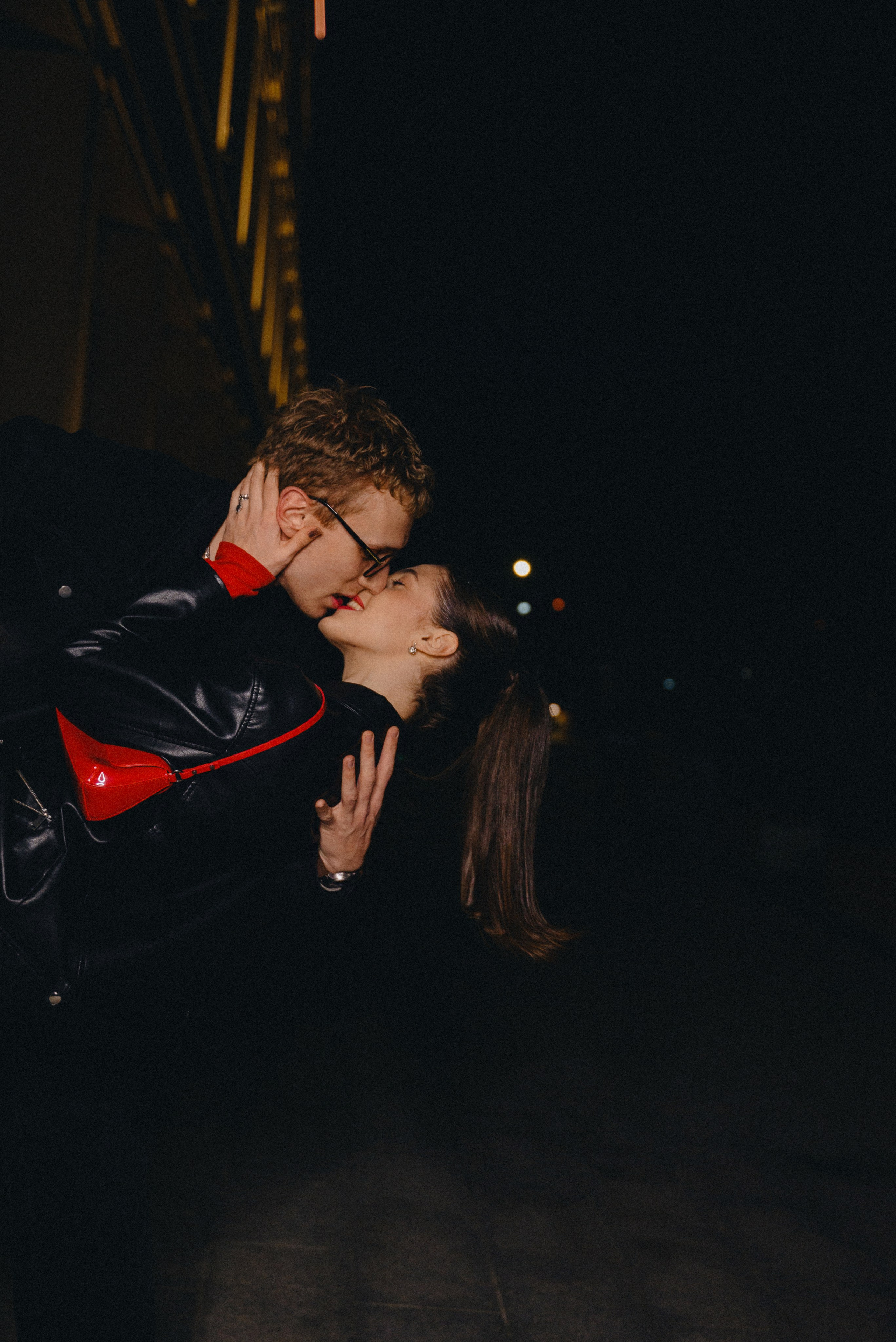 Любовь в ночном городе. Свадебный и портретный фотограф в Минске Наташа Каракулова