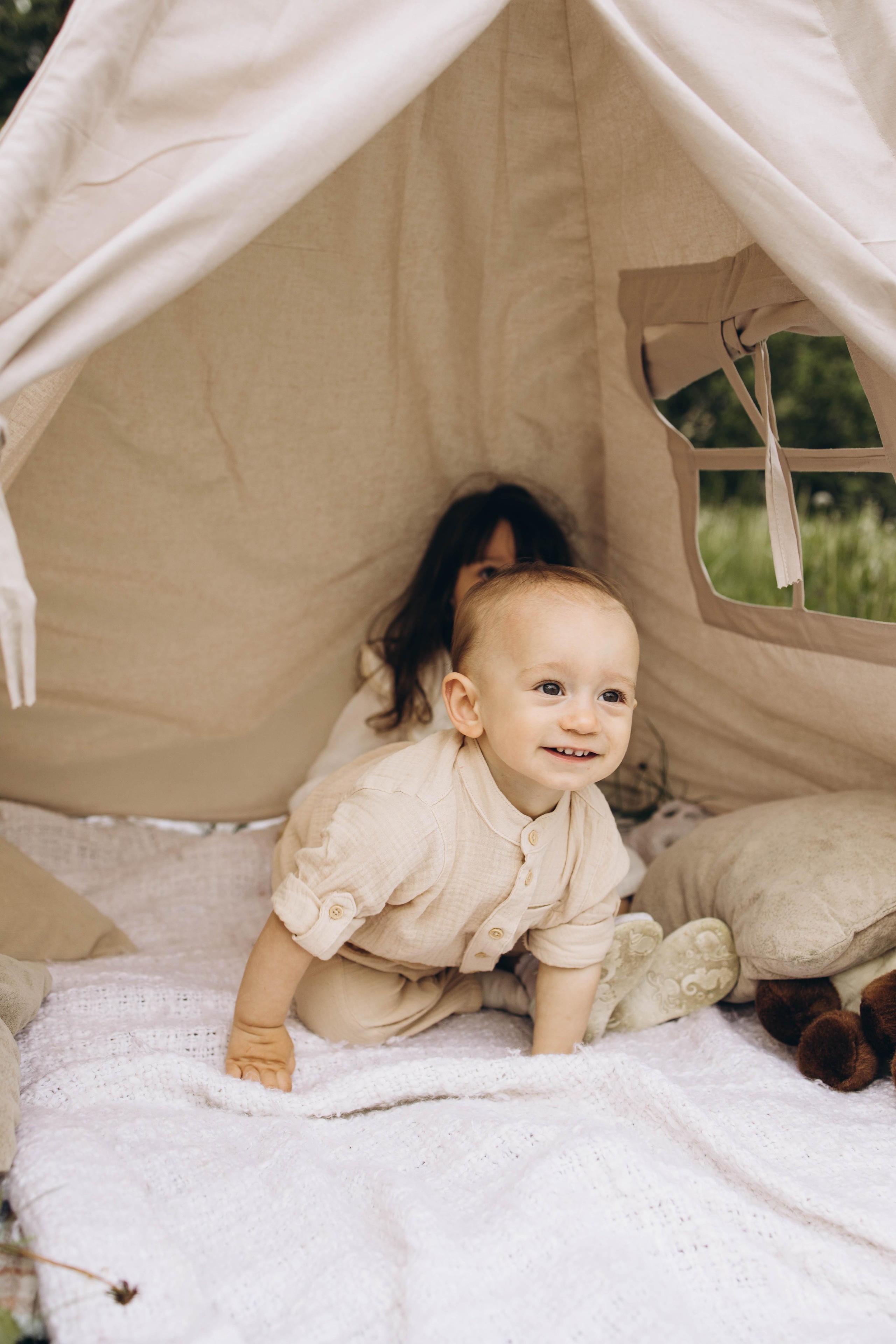Маша, Женя, Ариана и Мирон. Семейный фотограф в Москве Виктория Ястребинская