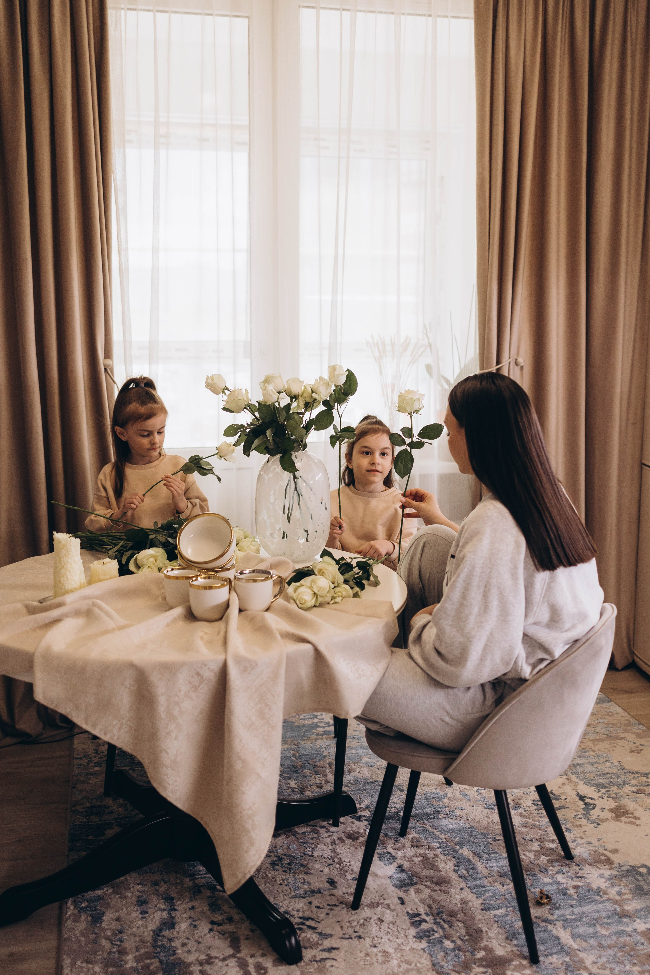 Наталия, Софа и Лиза. Семейный фотограф в Москве Виктория Ястребинская