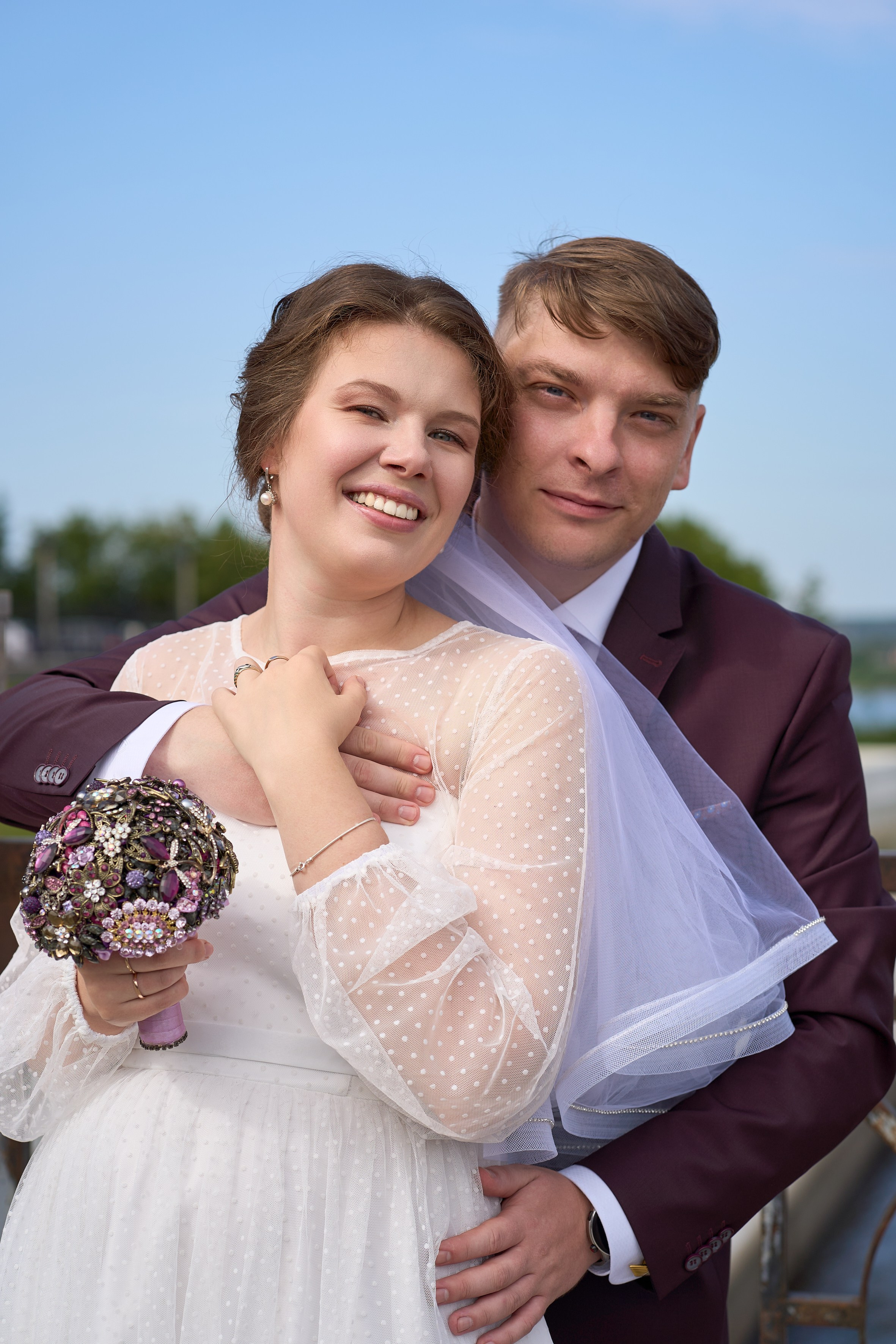 Прогулка после ЗАГСа. Репортажный и портретный фотограф в Томске Ларионов Артём