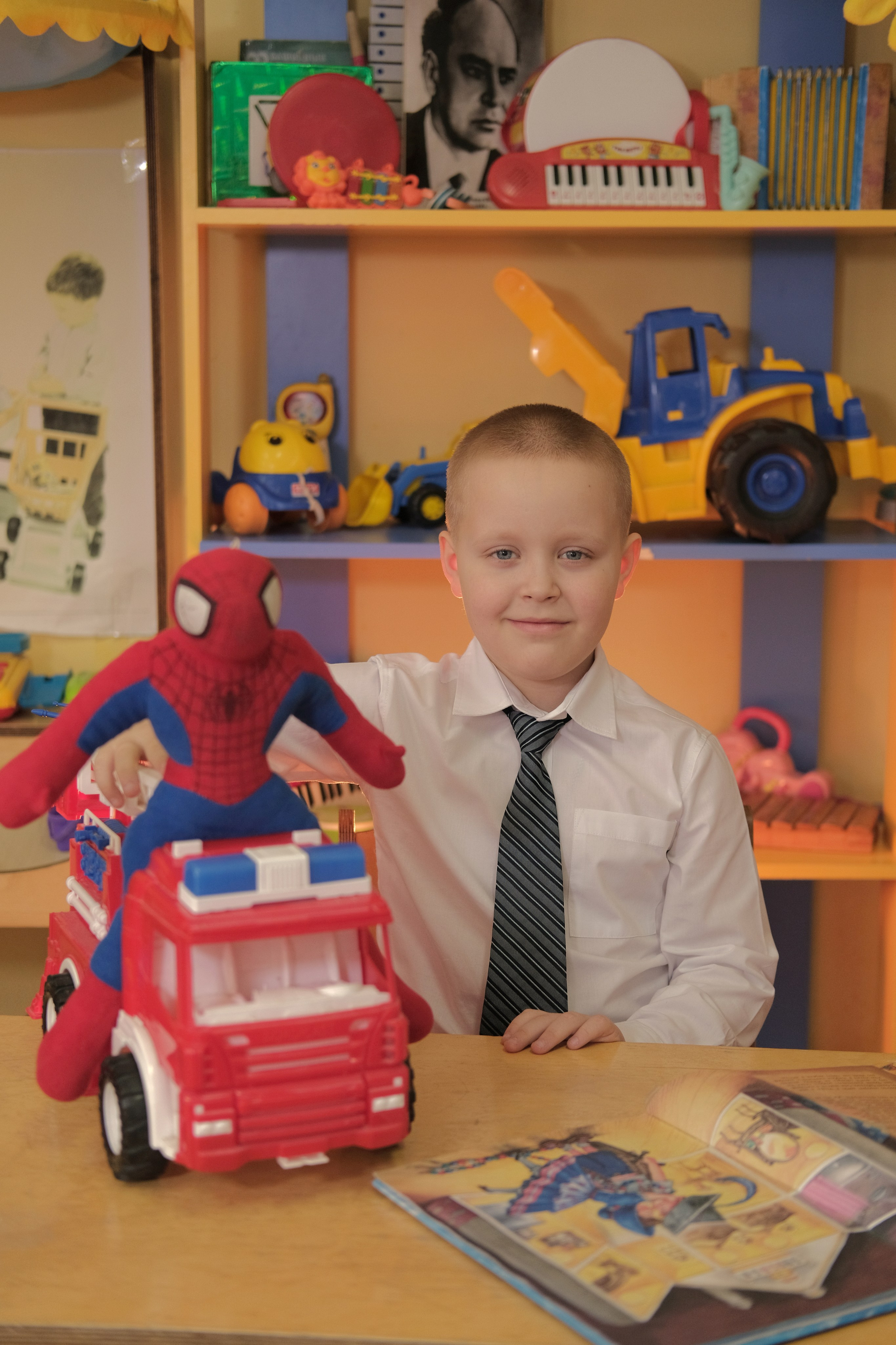 Детский сад портреты 2025. Лиза Рязанцева