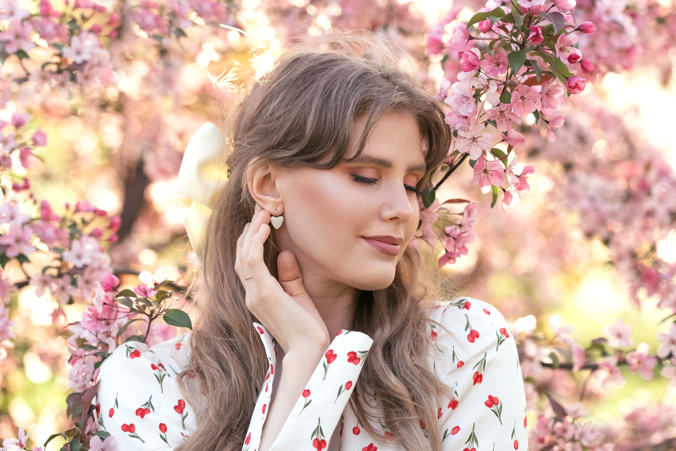 Фотосессия в цветении. Семейный и детский фотограф в Мелитополе /Наталья Зацеркляная