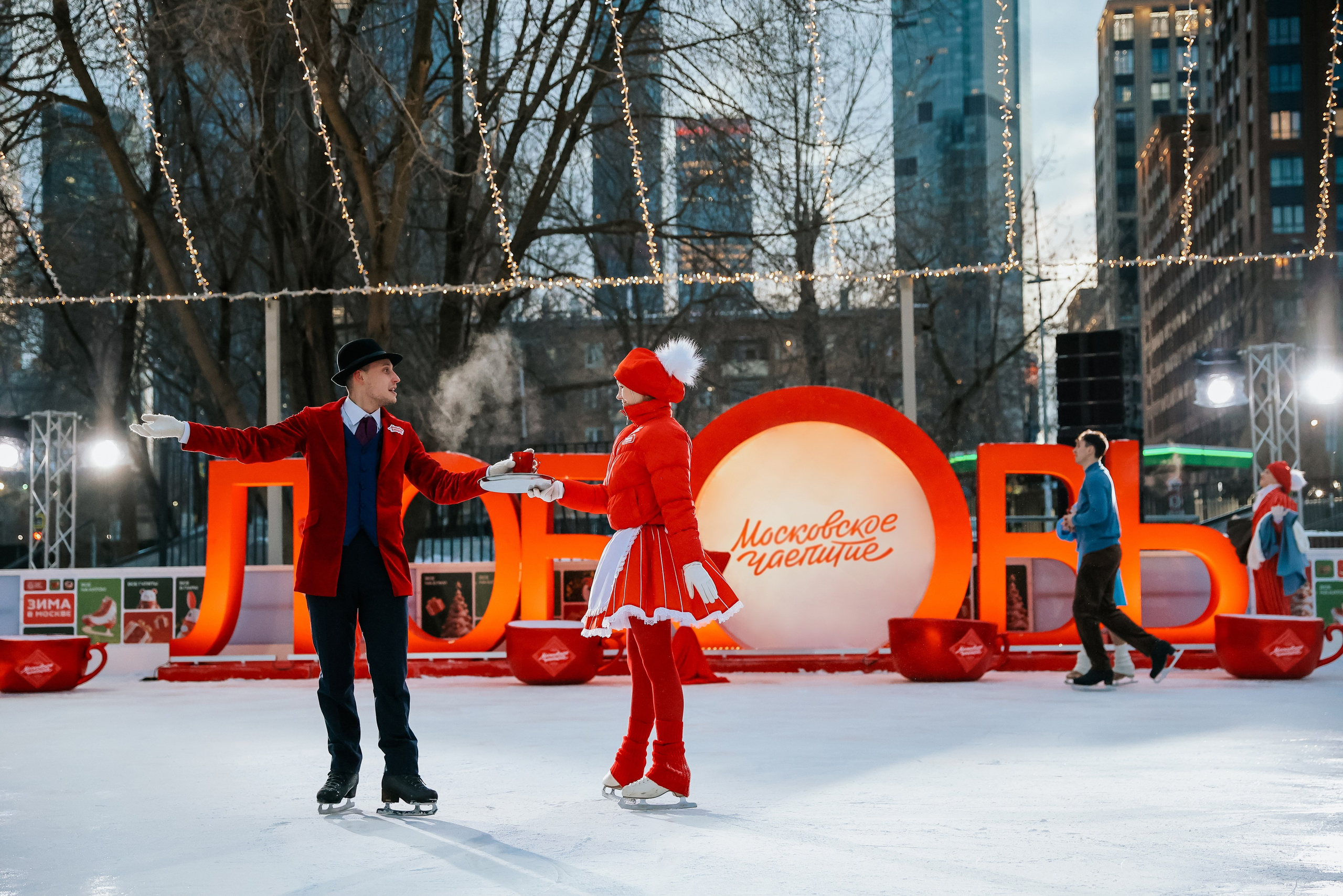 Ледовое шоу Сити каток Московское Чаепитие. Фотограф и видеограф Анна Домашенко
