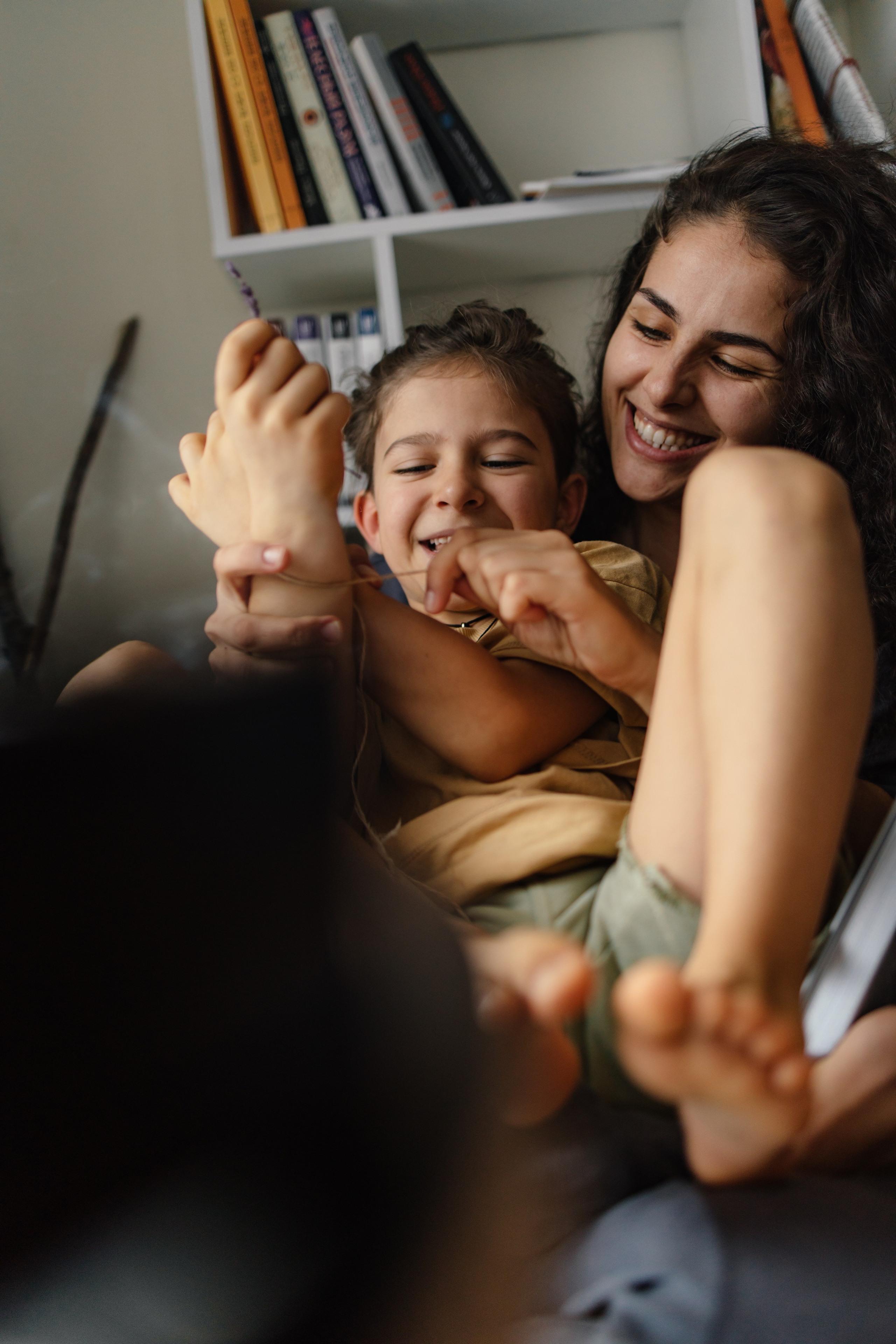 Лиза, Коля и Давид. Главная