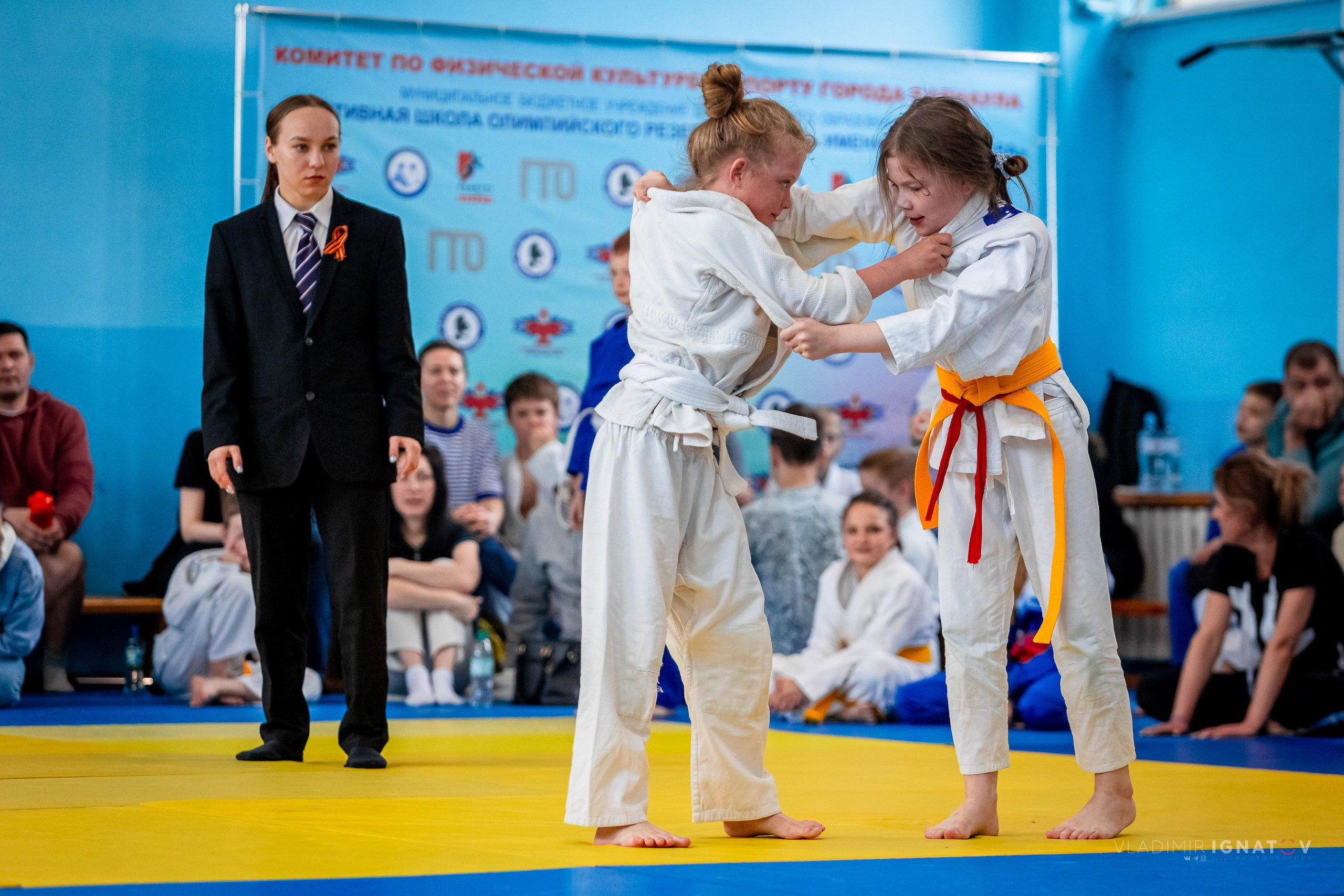 Городские соревнования по дзюдо посвященные 80-летию Победы в ВОВ. Репортажный фотограф в Барнауле Владимир Игнатов