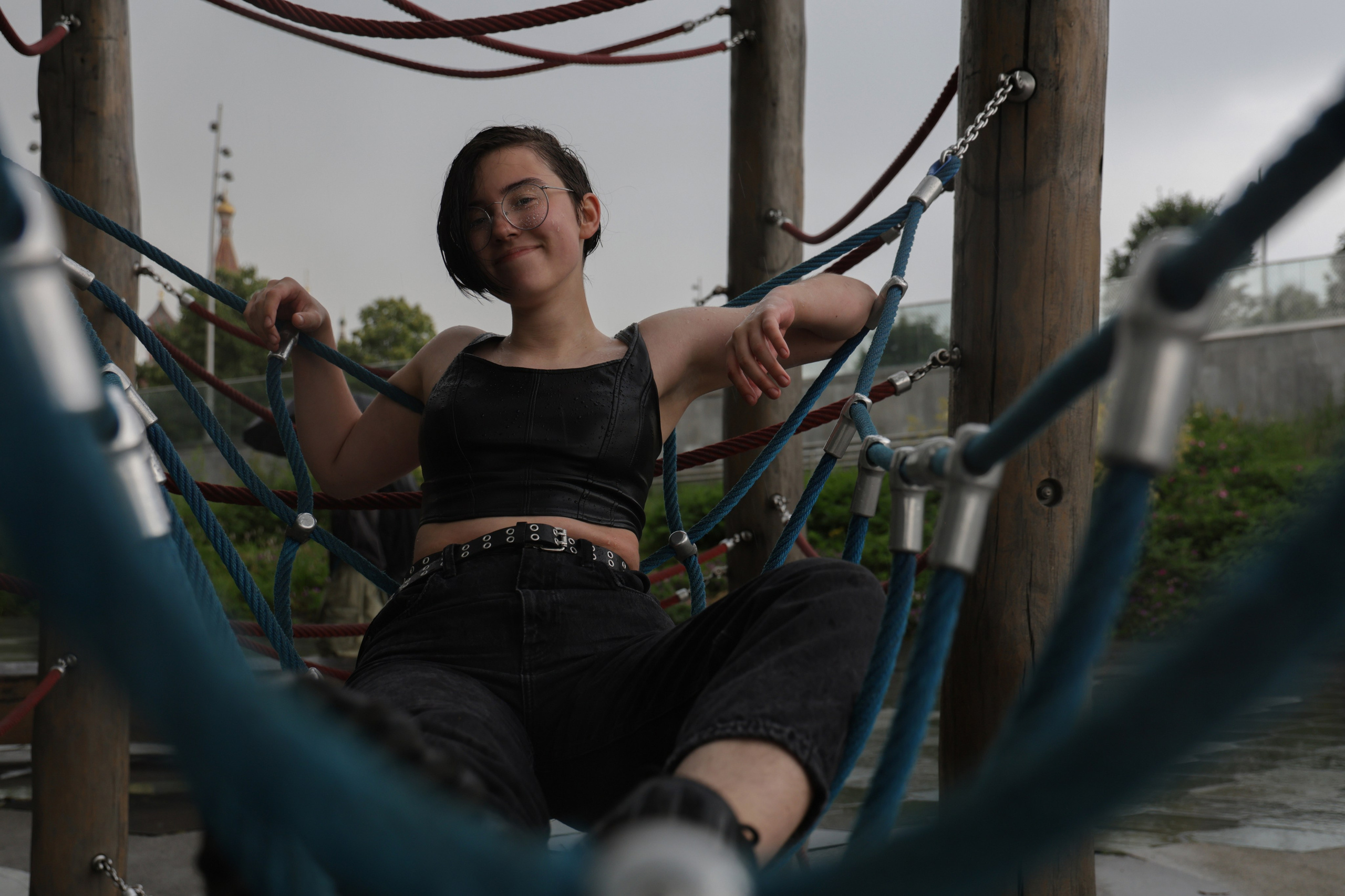 Дождь. Портретный фотограф в Москве Блинова Мария