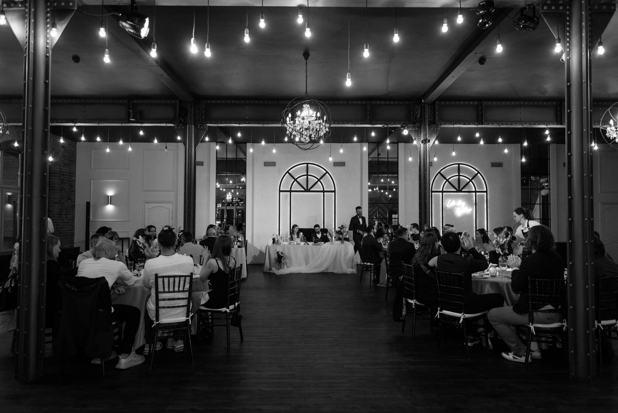 свадебный банкет в Весеннем Лофте