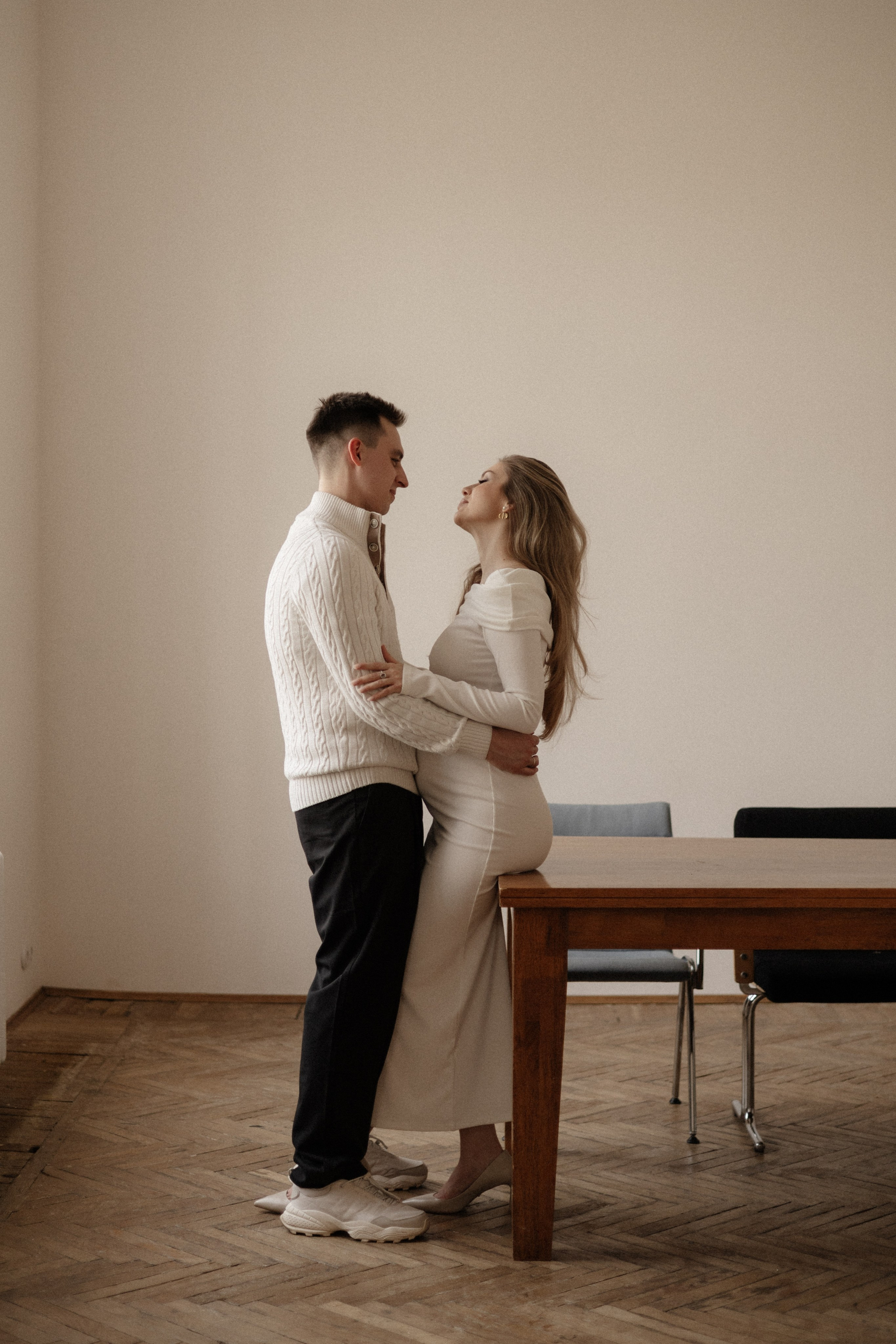 Беременная фотосессия в студии. Свадебный и портретный фотограф в Москве Анастасия Масюк