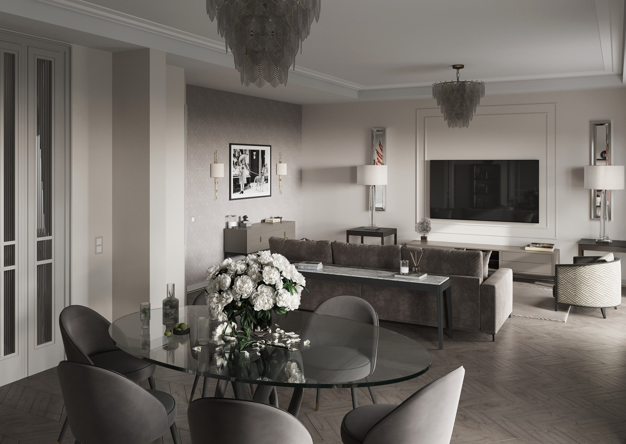 Берлин. Дизайн Марина Павлюченкова. 3D визуализатор интерьеров Ксения Жарко