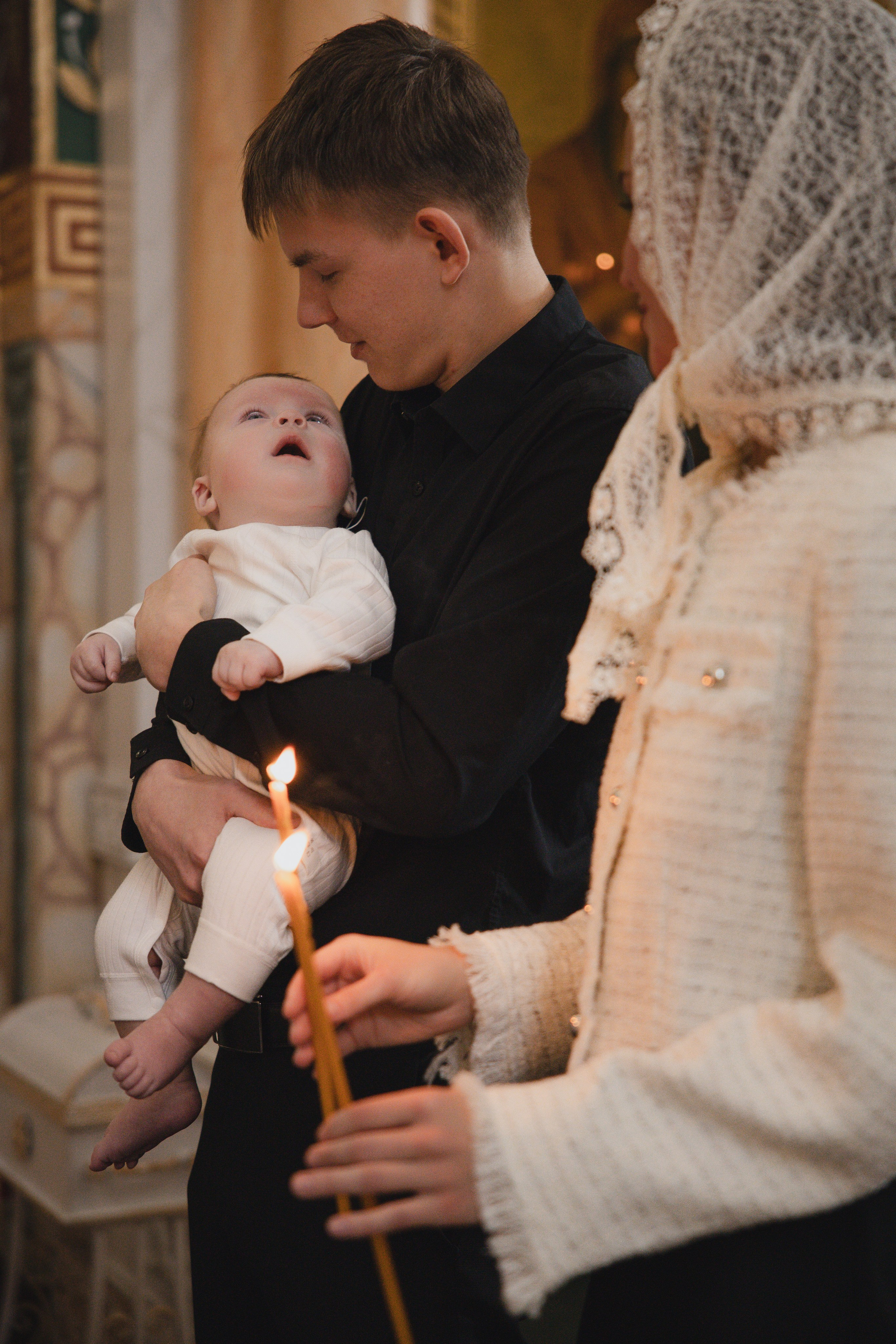 Крещение Кирюши. Фотограф Ломакина Анастасия