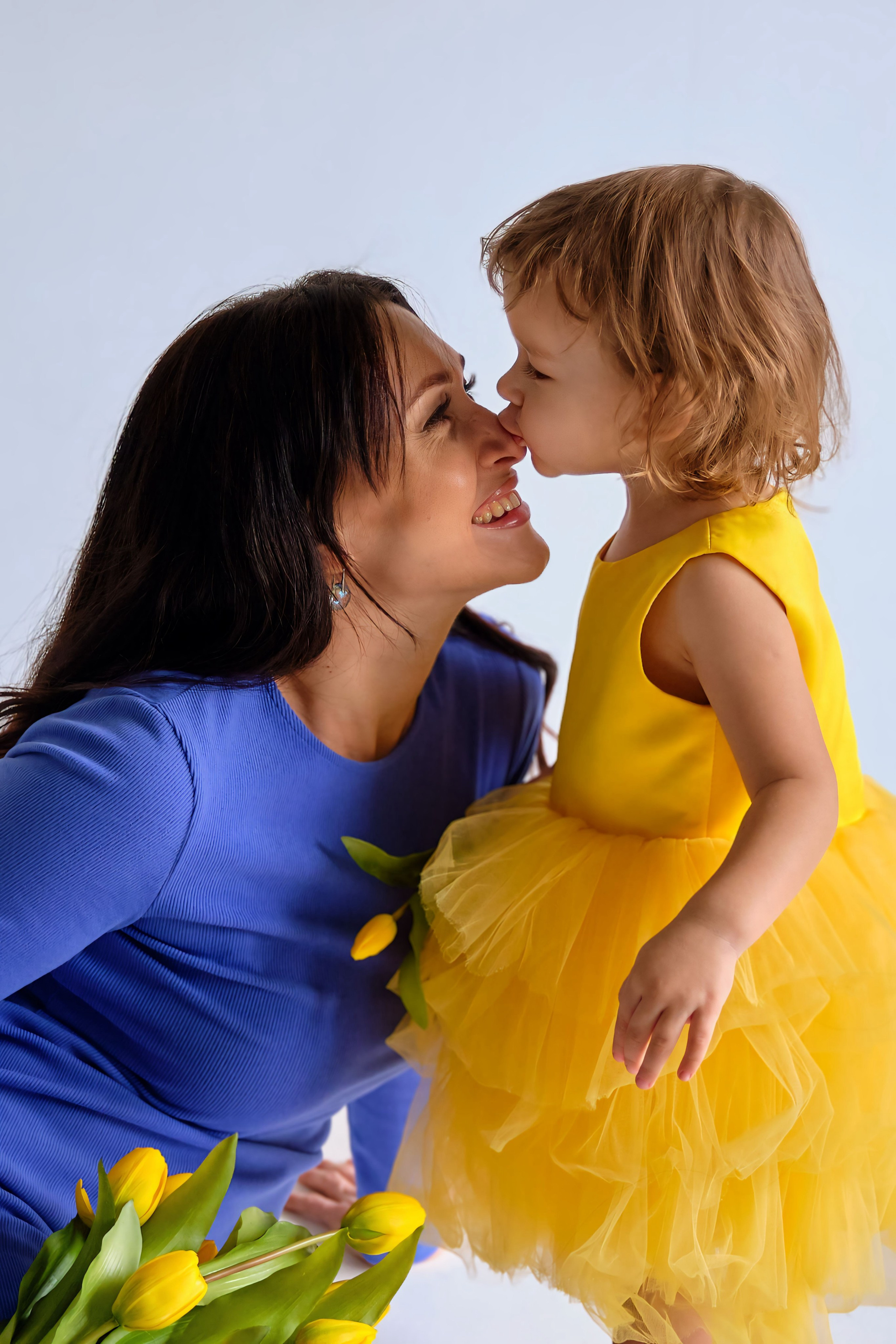 Наталья с дочкой. Весна. Фотограф в Самаре Татьяна Дубаносова