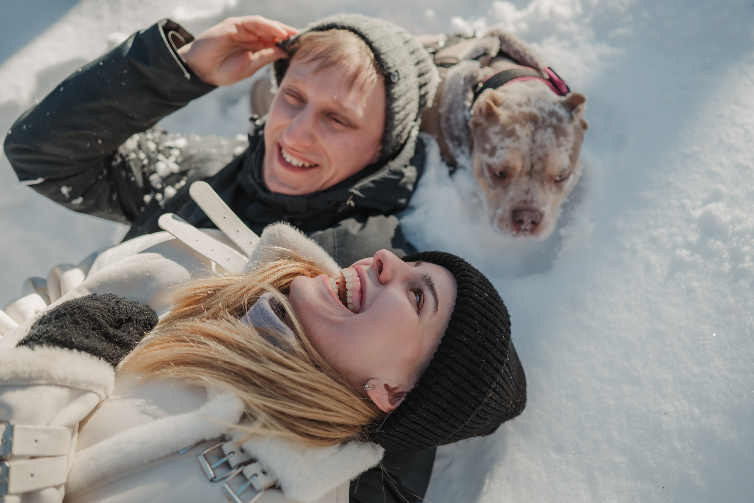 Зимняя LOVE STORY Вики, Артёма и Булочки. Семейный Фотограф в Москве Ирина Хохлова