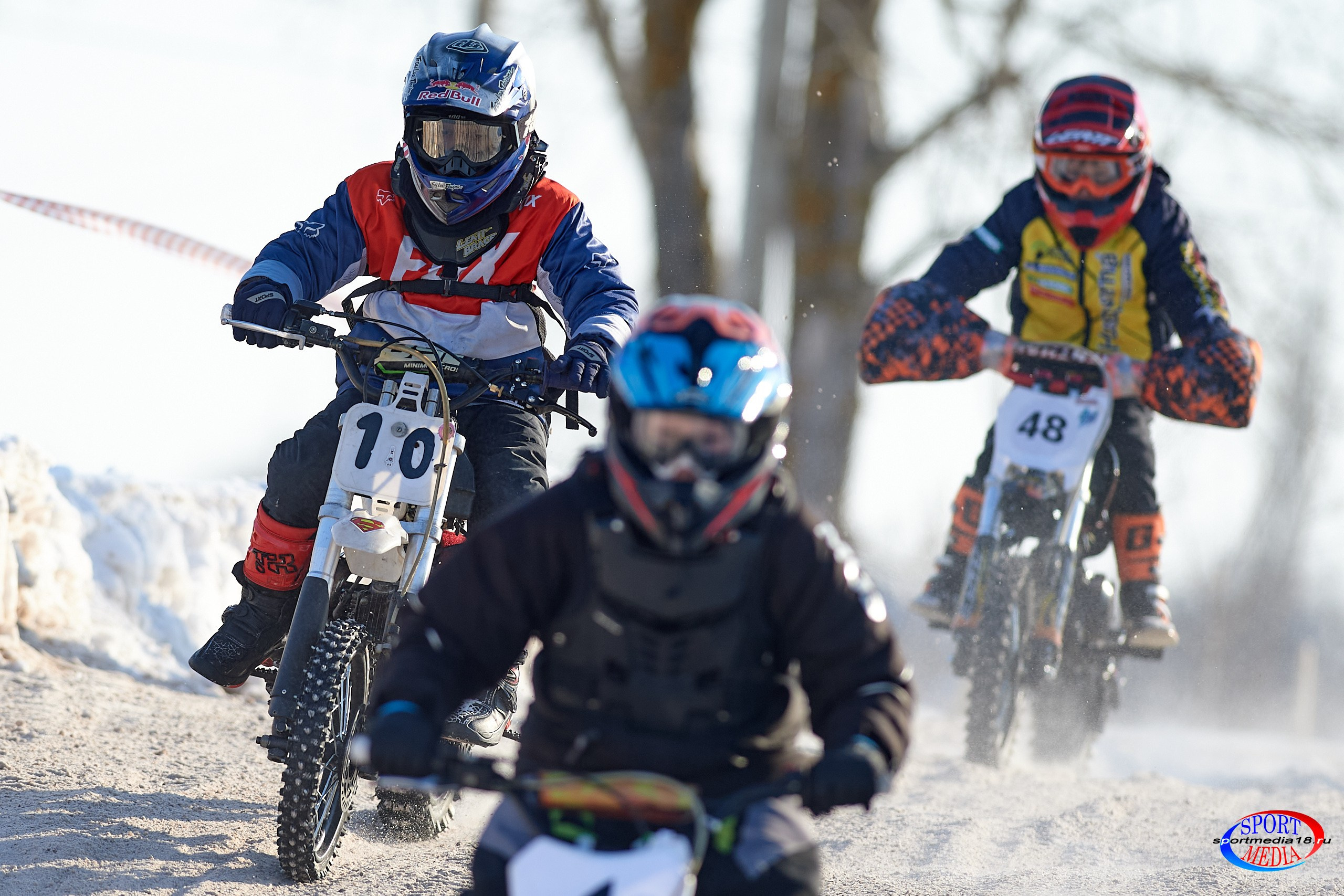 3 этап Кубка Удмуртской Республики по мотокроссу. Воткинск 23.02.2025. Спортивный репортажный фотограф в Ижевске Сергей Мерзляков
