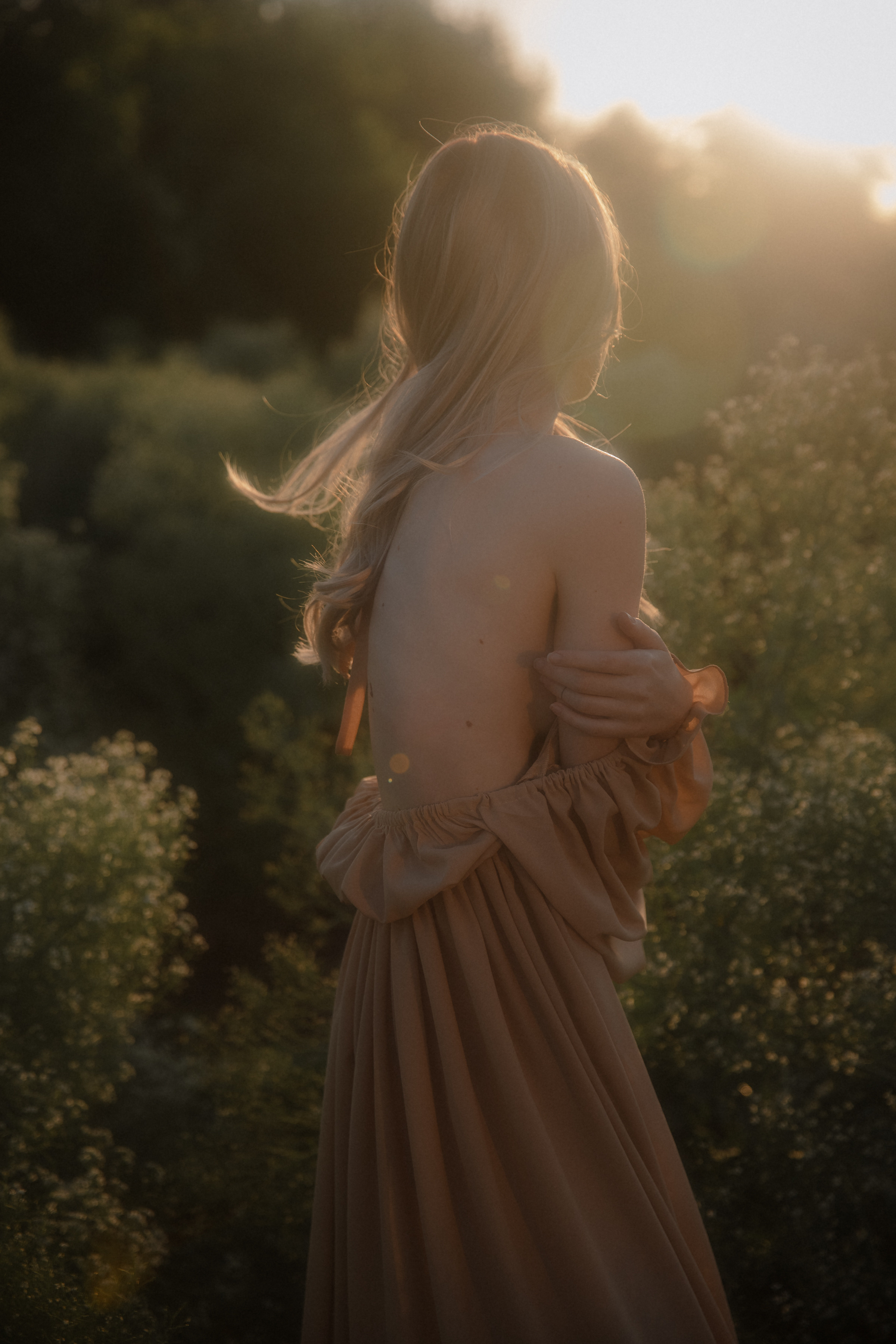 Женственная фотосессия на закате. Кира. Фотограф в Москве Екатерина Черненко
