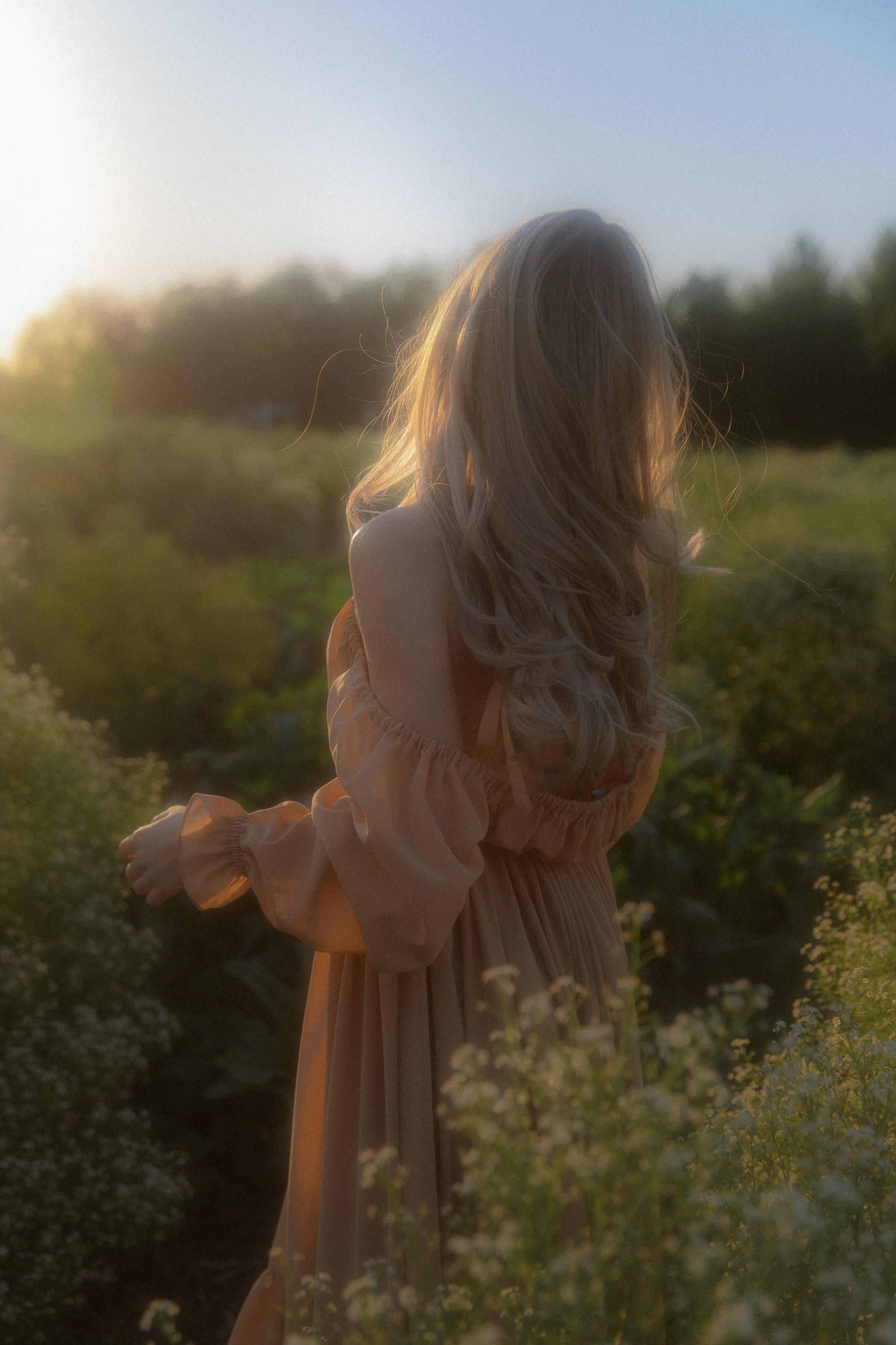 Женственная фотосессия на закате. Кира. Фотограф в Москве Екатерина Черненко