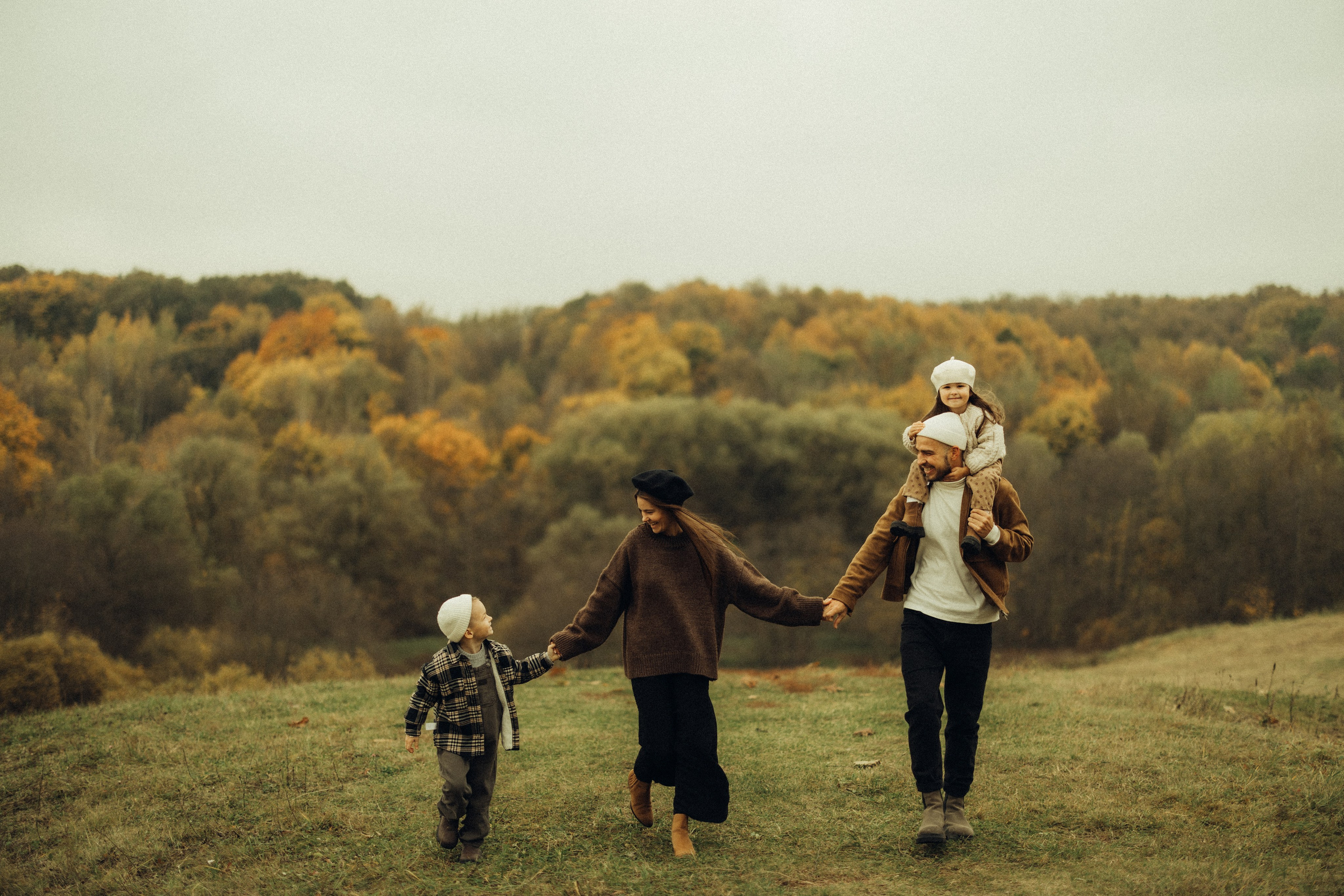 Света, Дима, Сара, Лев. Семейный фотограф Оля Гладченко