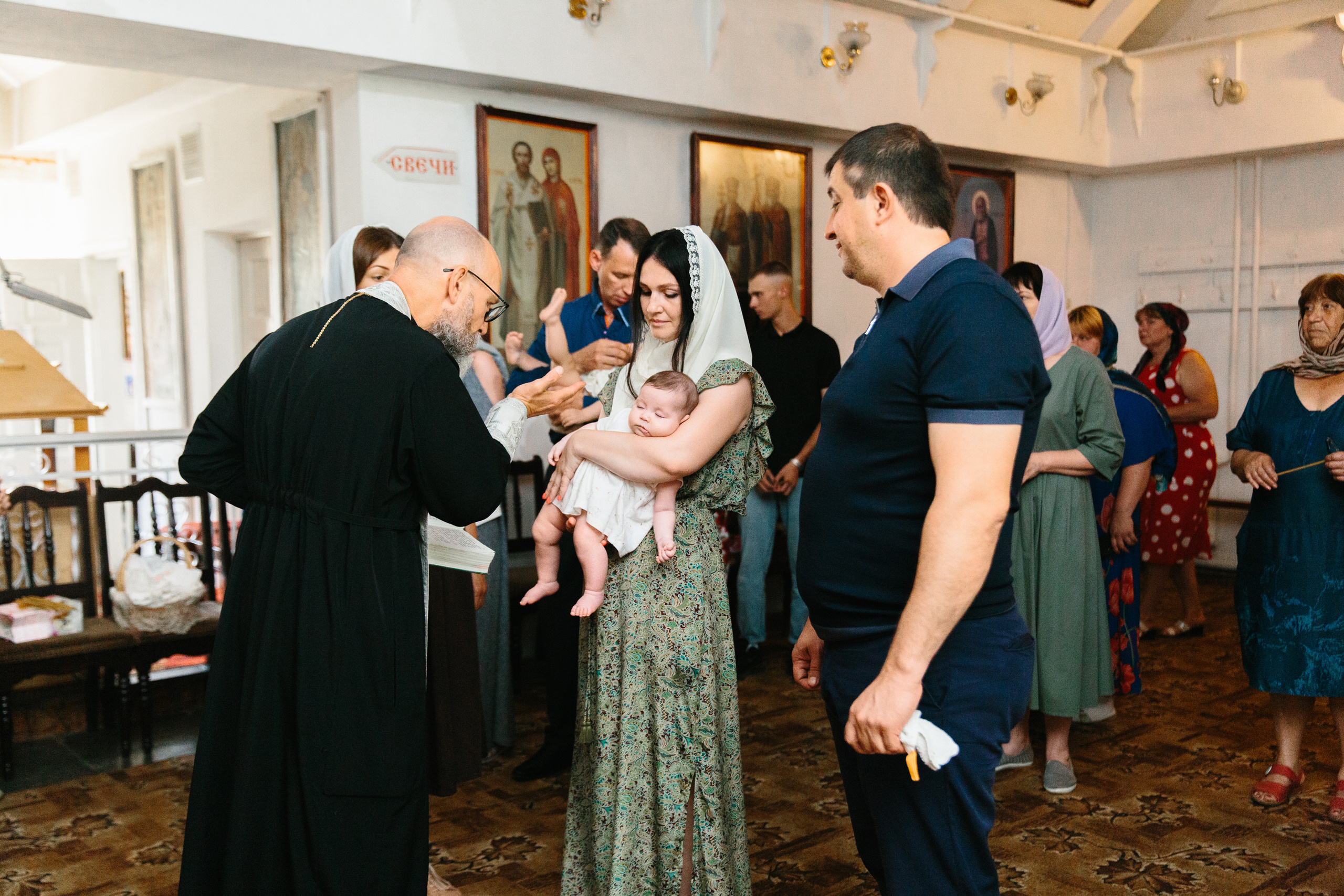 Крещение. Свадебный и семейный фотограф в Майкопе Валерия Кудрявцева