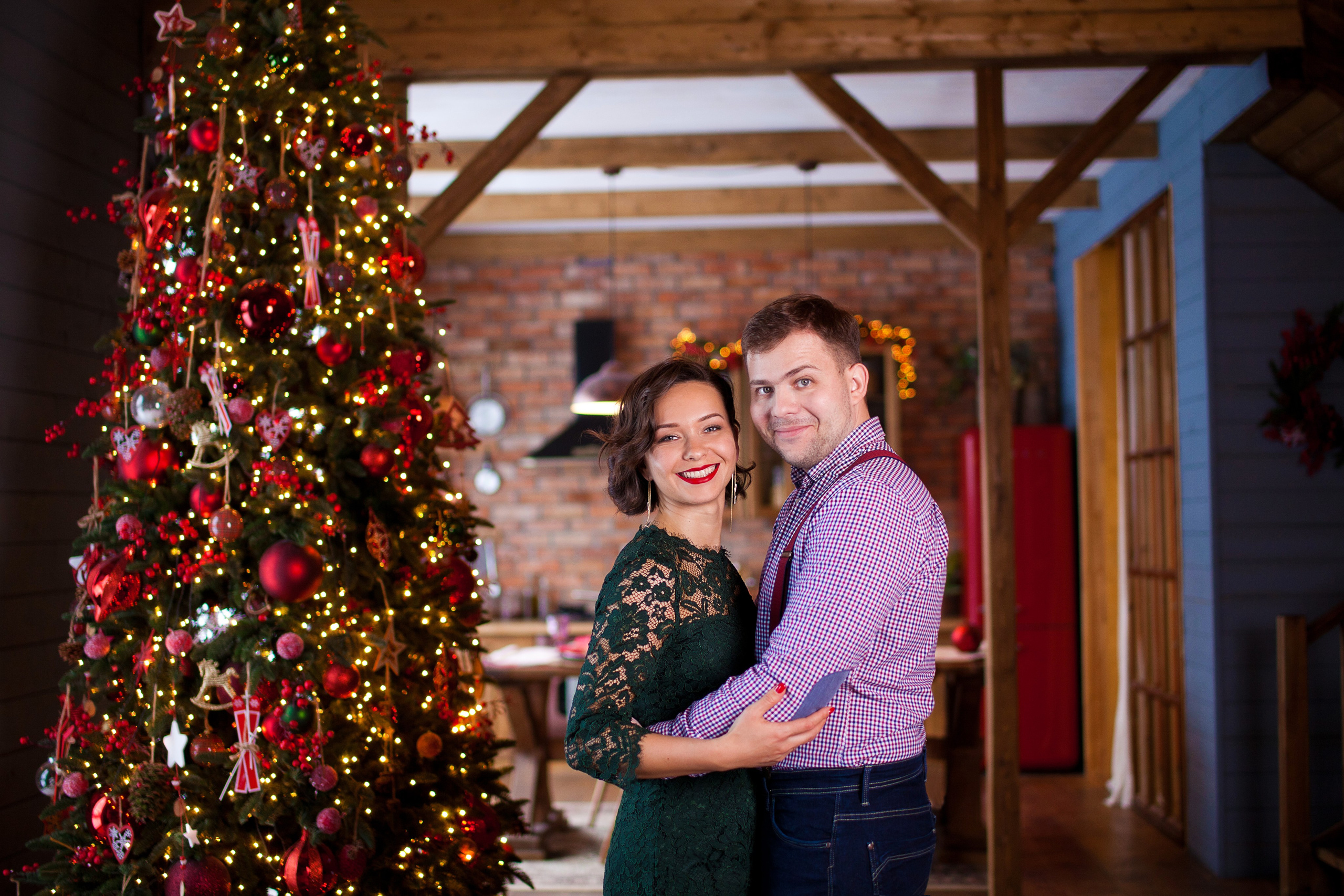 Новогодняя семейная фотосесия в Шале. Семейный и свадебный фотограф Москва Канделаки Ольга