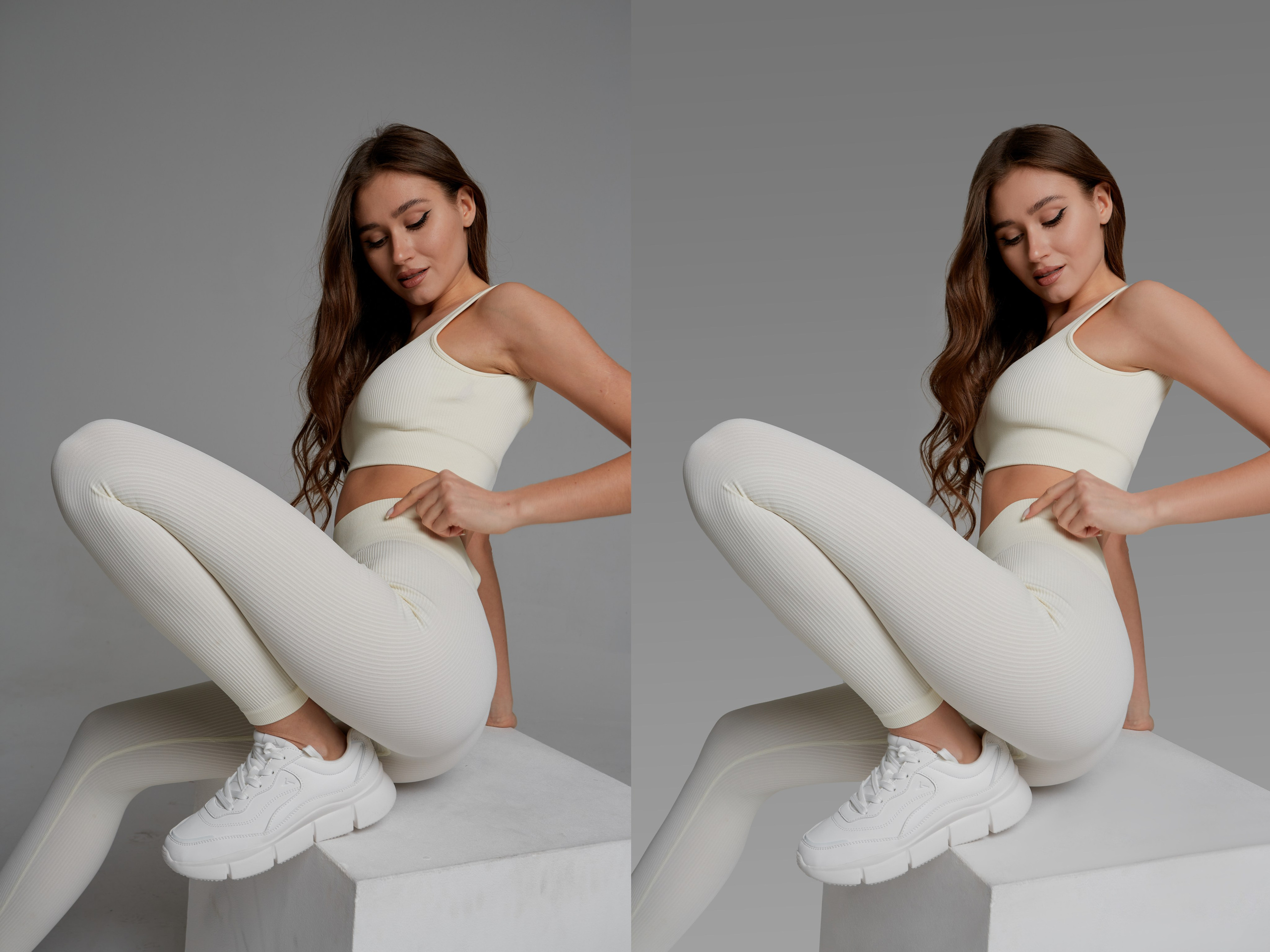 Ретушь портретов для рекламы спортивной одежды — динамика и стиль! | Студия SVITHART