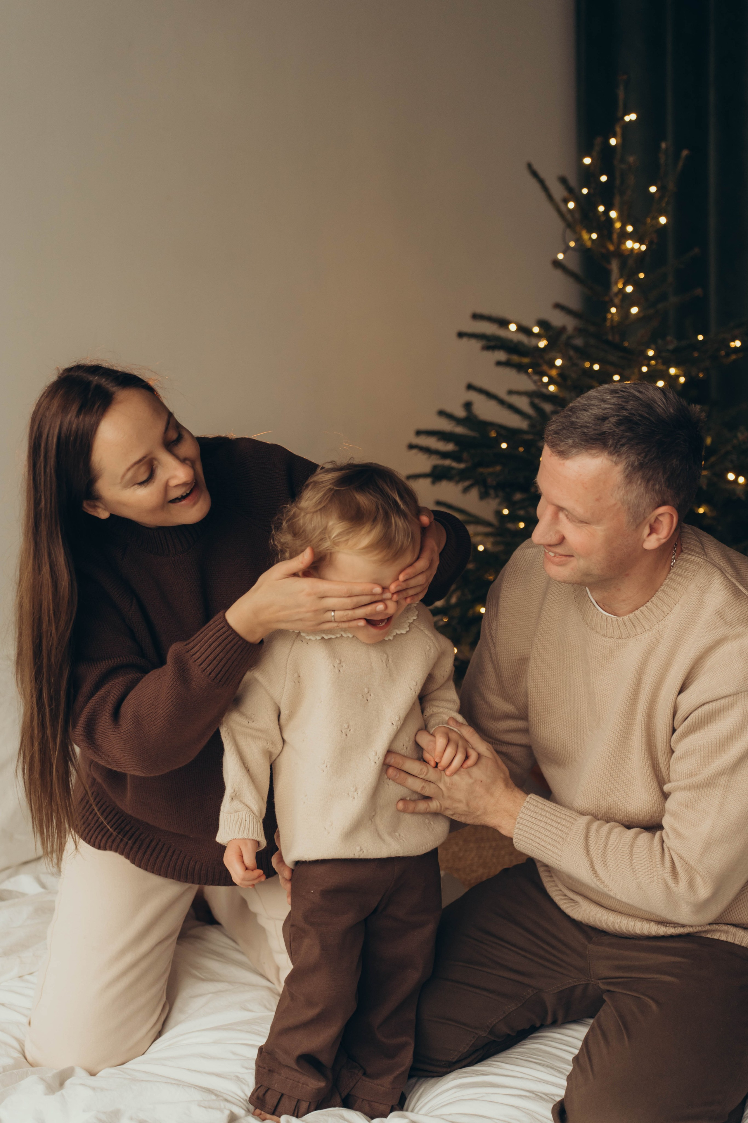 Екатерина, Николай и малышка Аня