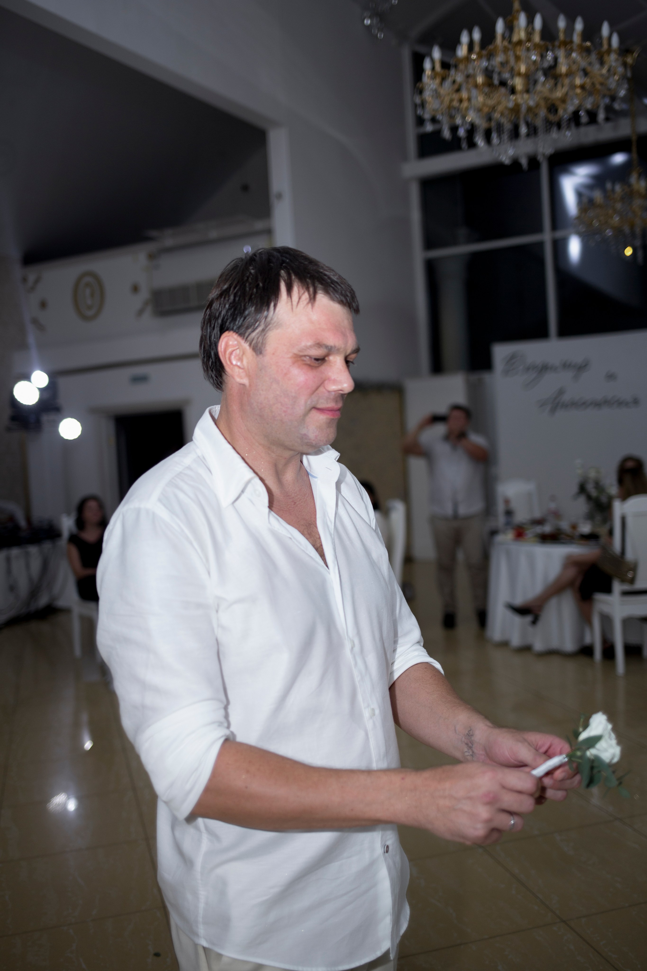 Репортаж свадебного вечера. Свадебный фотограф Александра Попова