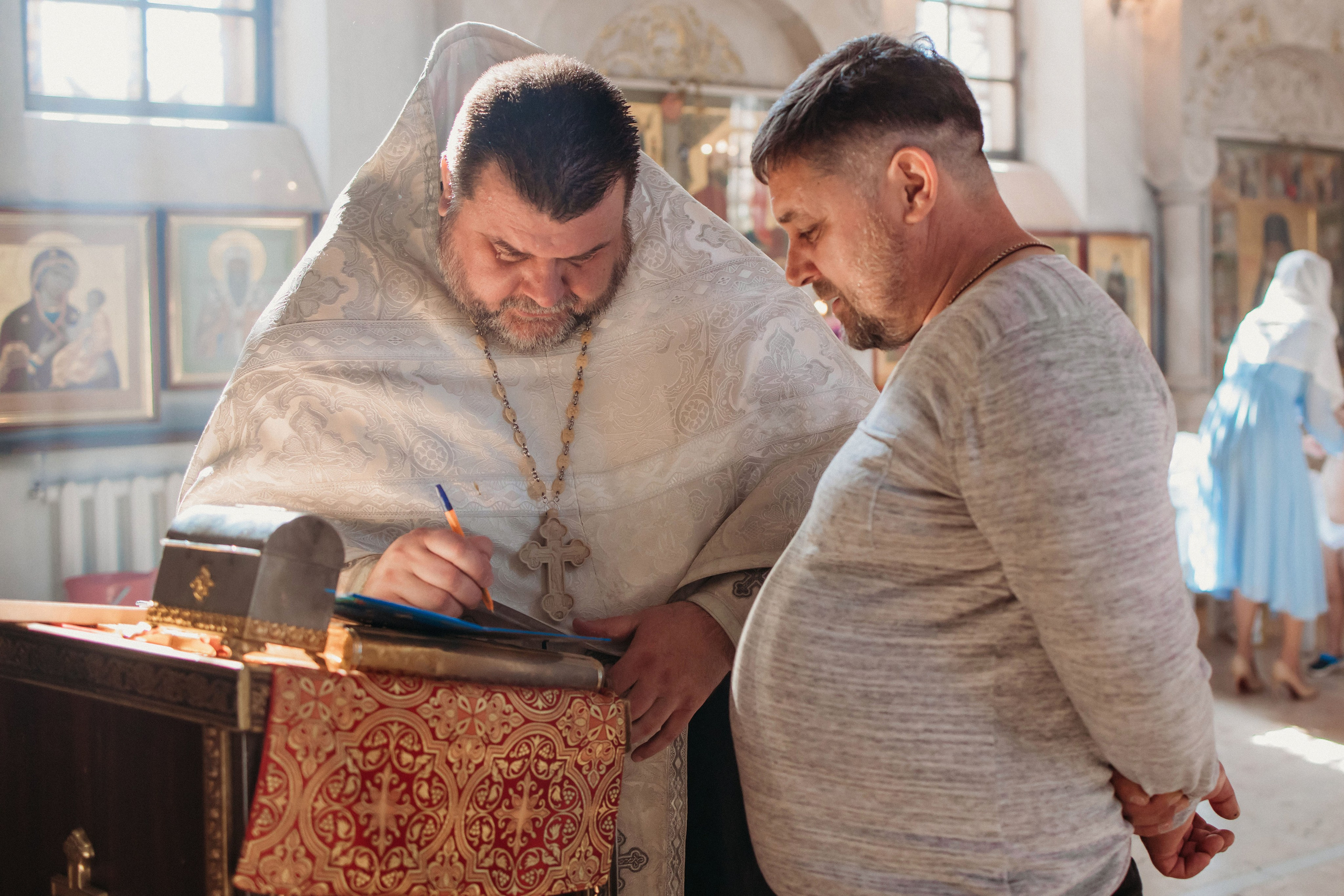 Крещение Александра. Семейный фотограф и видеограф Попова Юлия