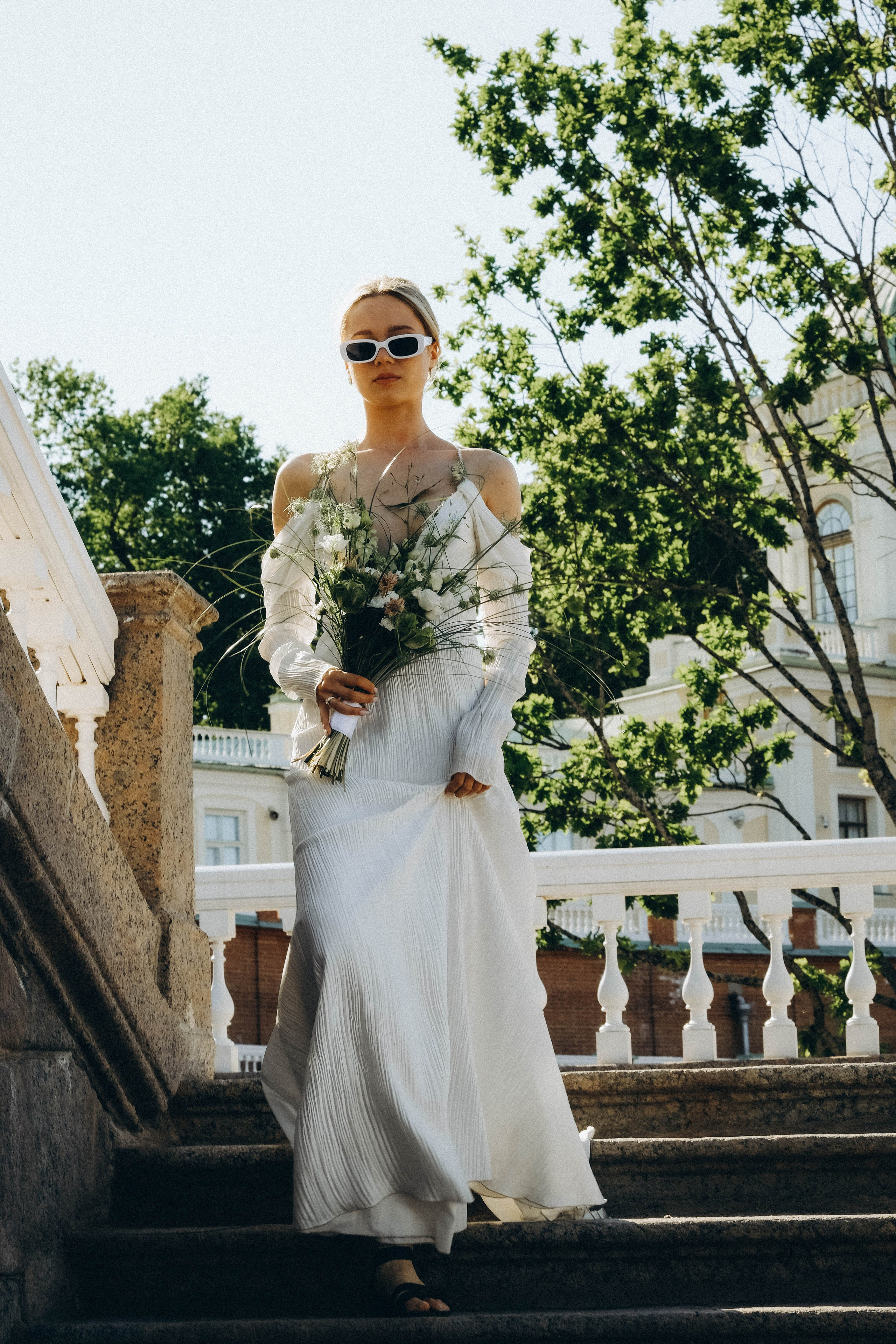 СВАДЕБНАЯ СЬЕМКА В ПАРКЕ ОРАНИЕНБАУМ. Профессиональный фотограф, Санкт-Петербург — Виктория Богомолова