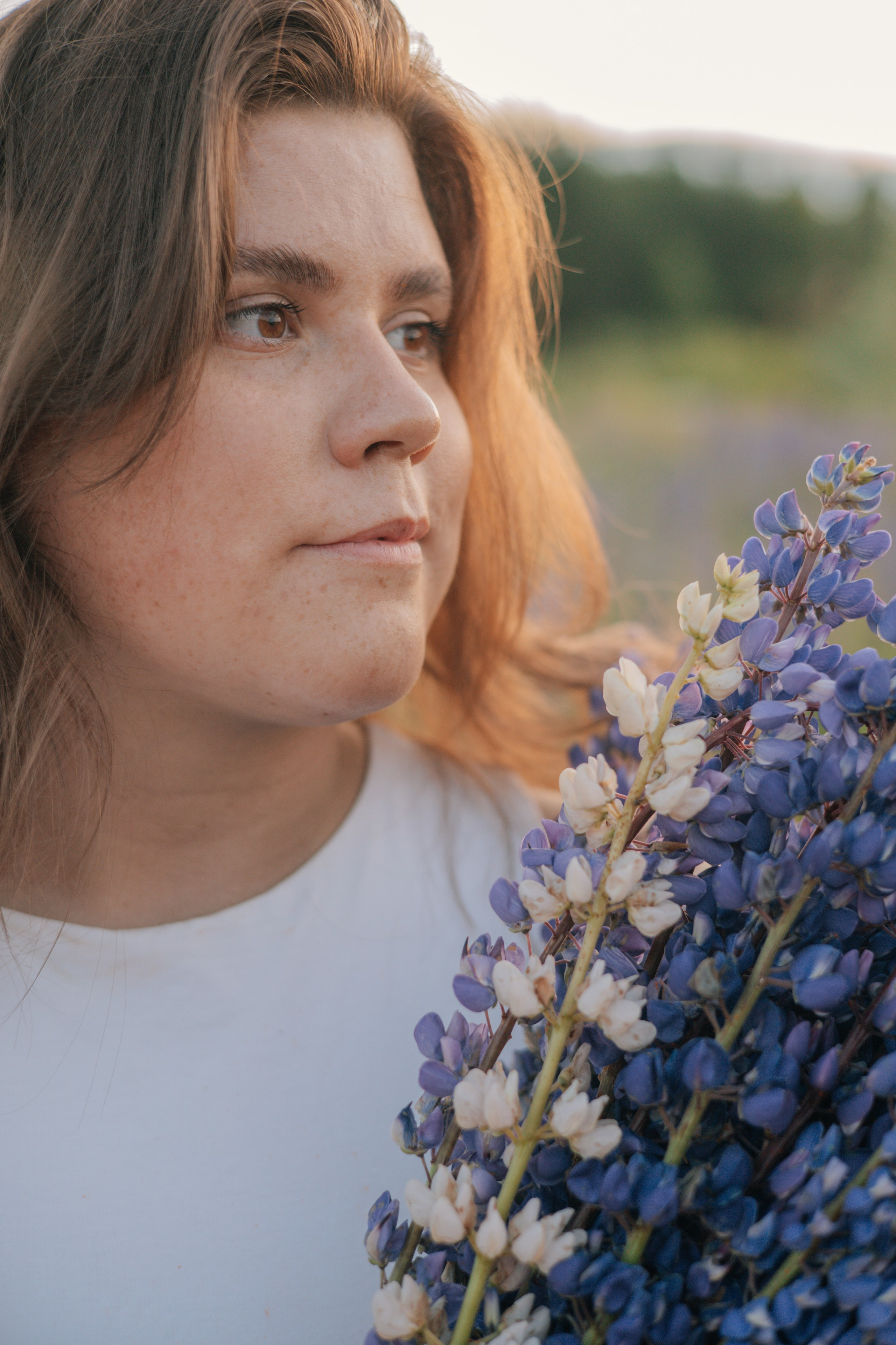 Фотосессия в люпинах. Семейные и индивидуальные съемки в Йошкар-Оле