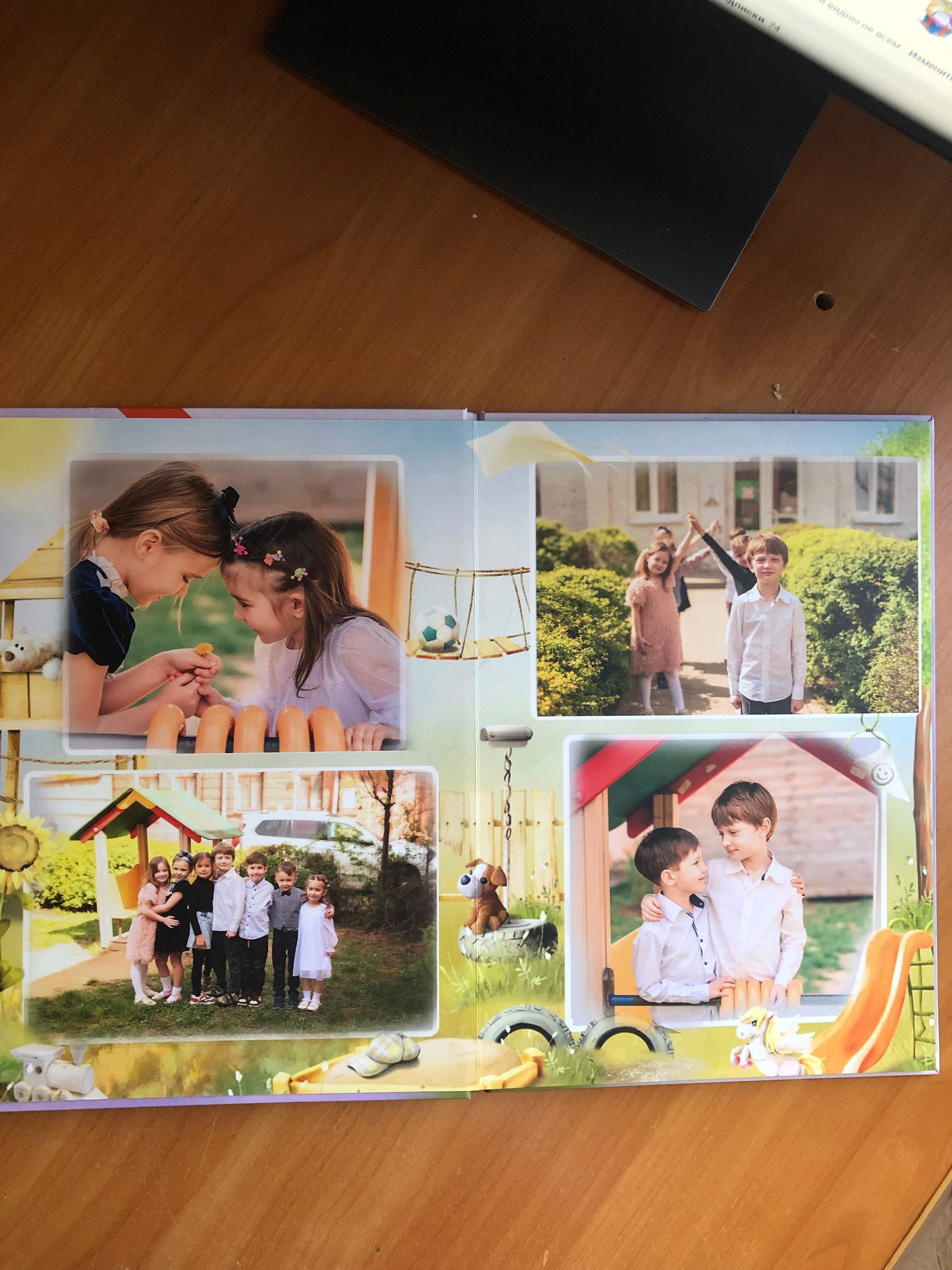 Выпускной альбом для детского сада. Семейный, детский фотограф в Воронеже Анна Никитина