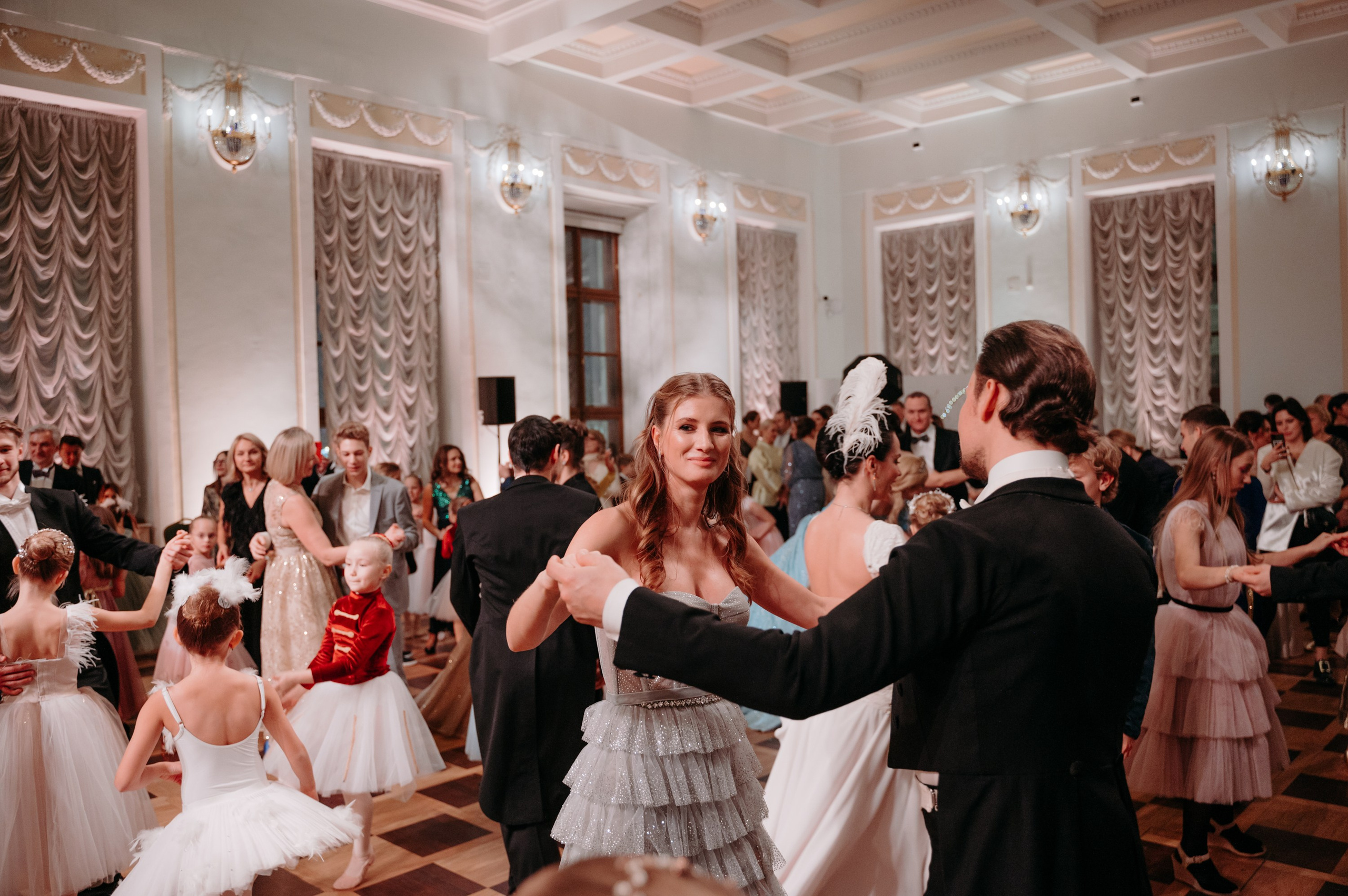 Центральная Балетная Школа зимний бал. Фотограф в Москве Илья Максимов