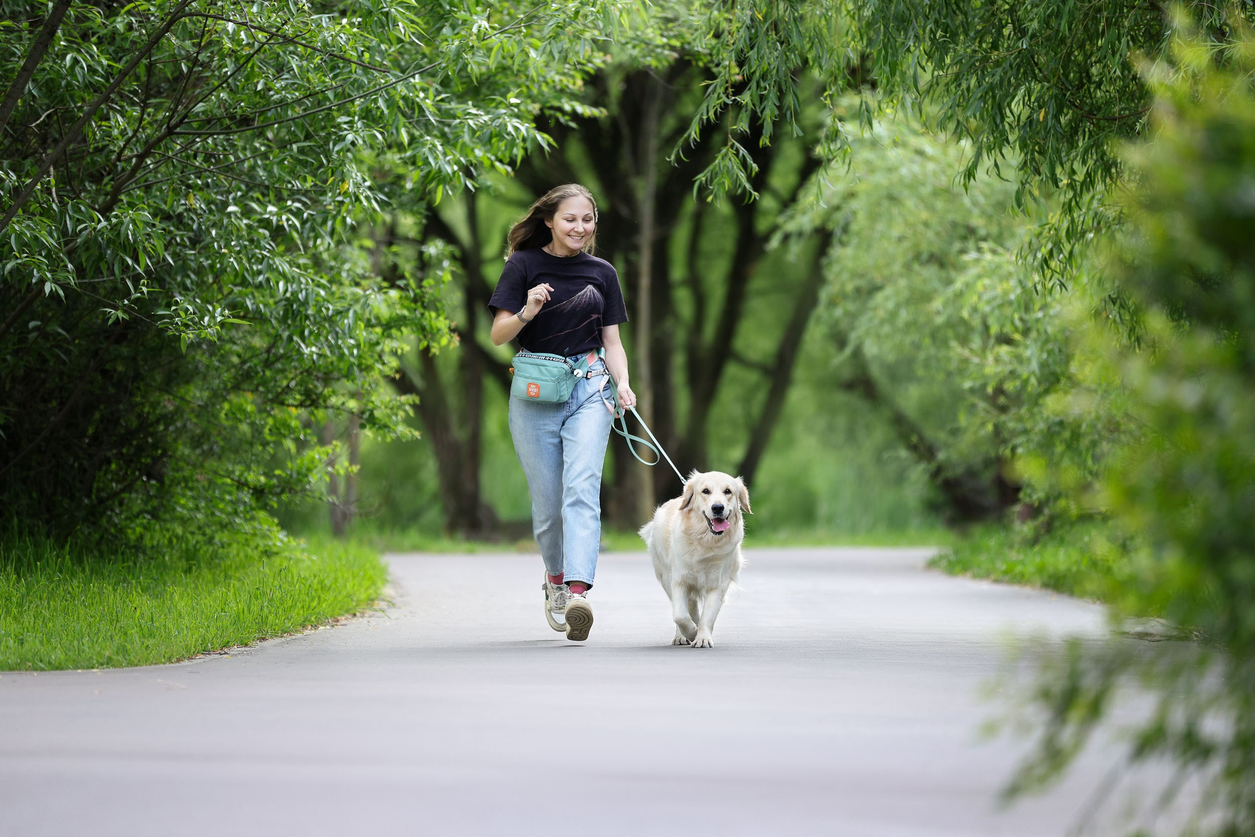 Фотопрогулка для четырех человек с собаками. Фотограф-анималист в Москве и Московской области Татьяна Фролова