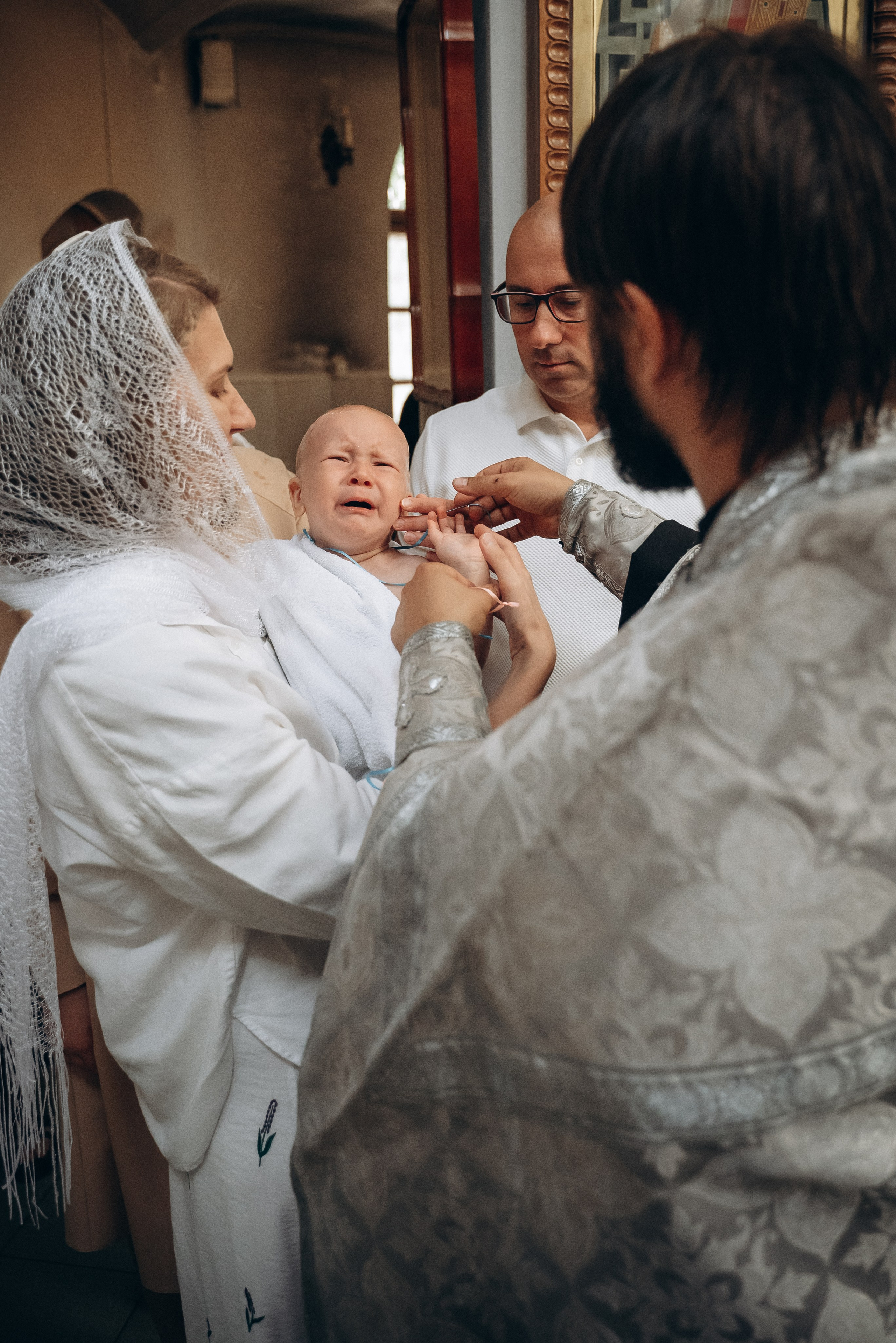 Крещение Демьяна. Семейный фотограф в Минске Дарья Дреко