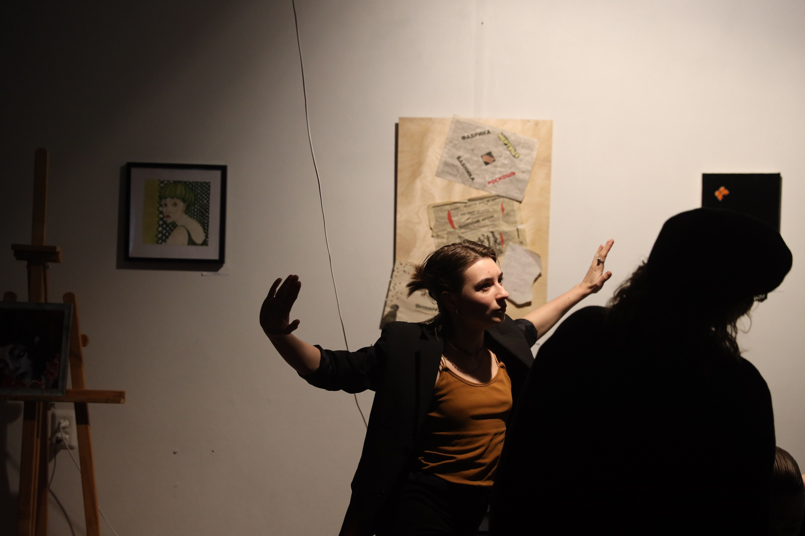 Выставка-перформанс. Творческое пространство в Санкт-Петербурге