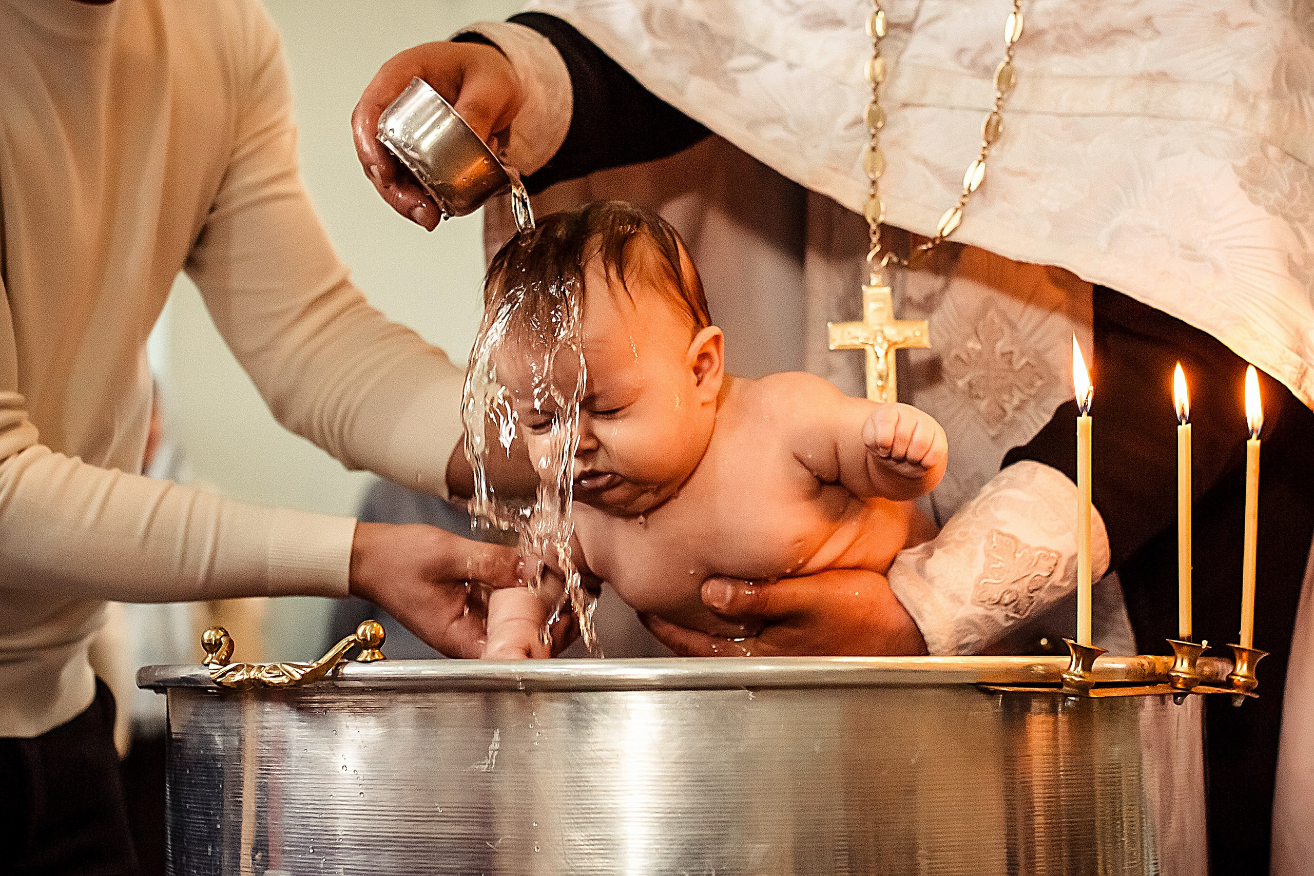 Крещение Верочки