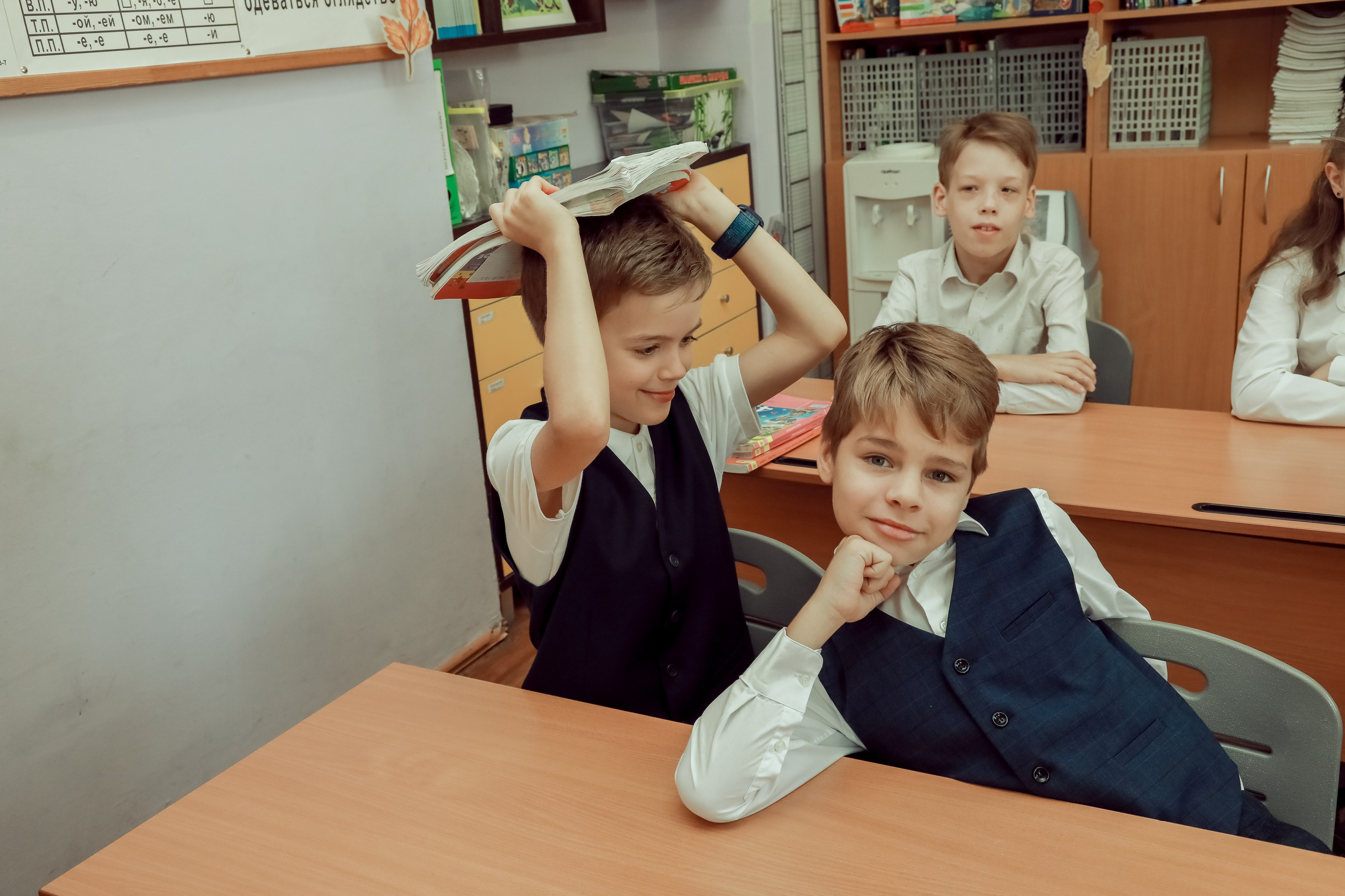 В школе. Детский и семейный фотограф Москва Наталья Матвеенко