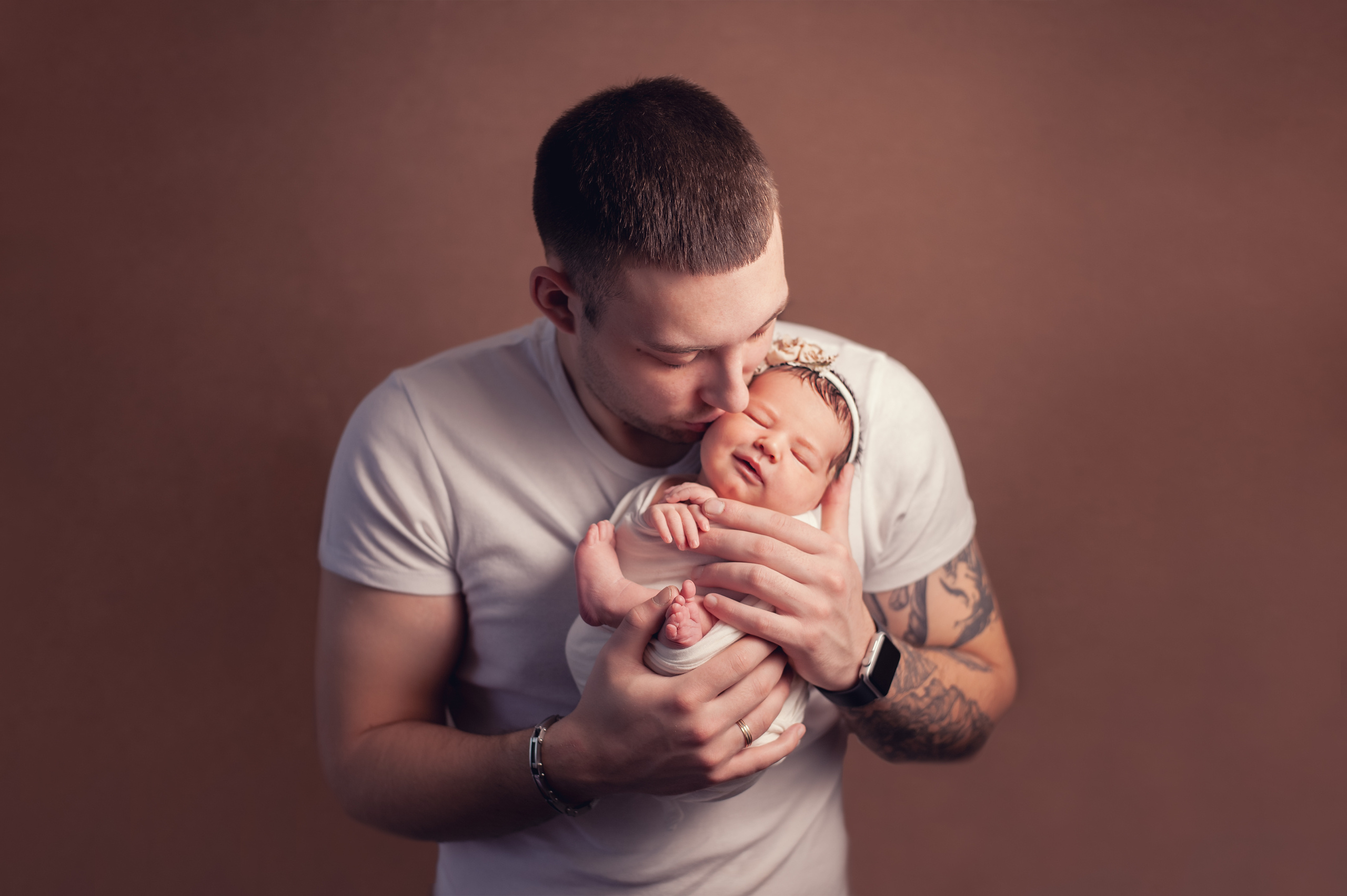 Семья. Фотограф новорождённых в Москве и Московской области