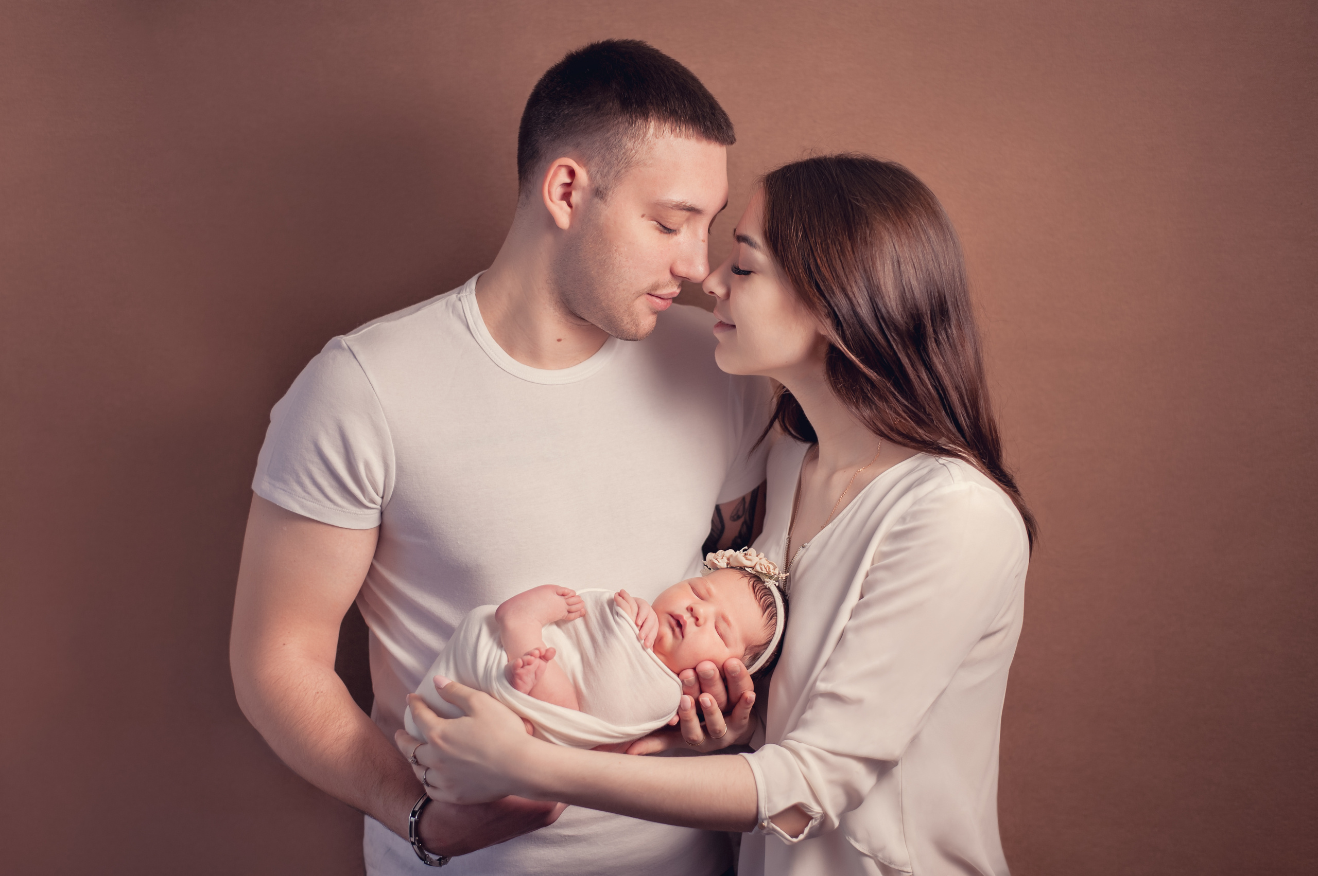 Семья. Фотограф новорождённых в Москве и Московской области