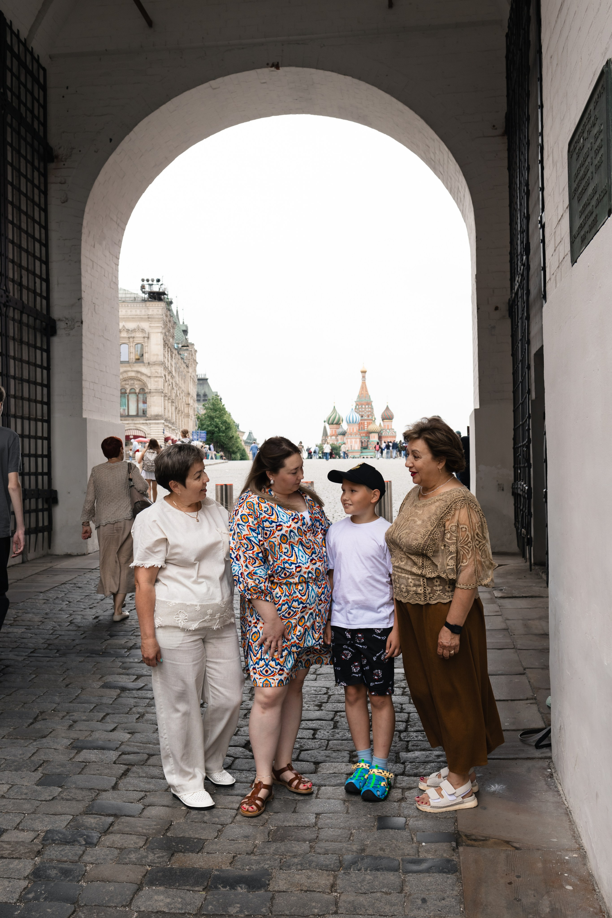 Семейная на улице. Профессиональный фотограф в Москве