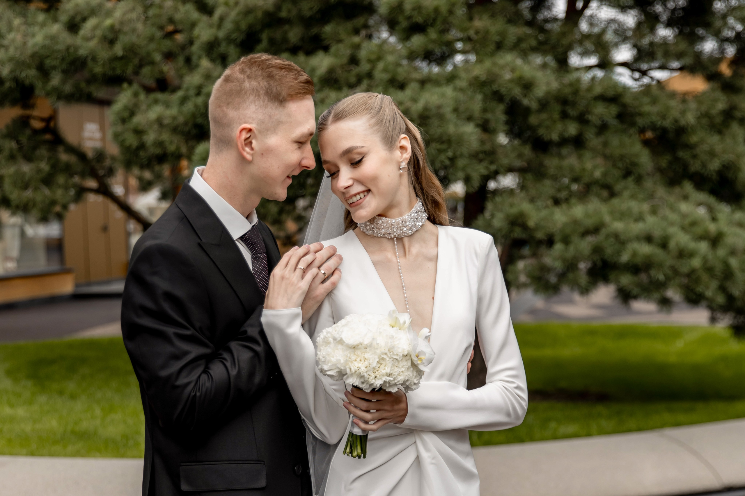 Выездная регистрация + Барвиха + банкет. Свадебный и семейный фотограф в Москве Диана Левченко