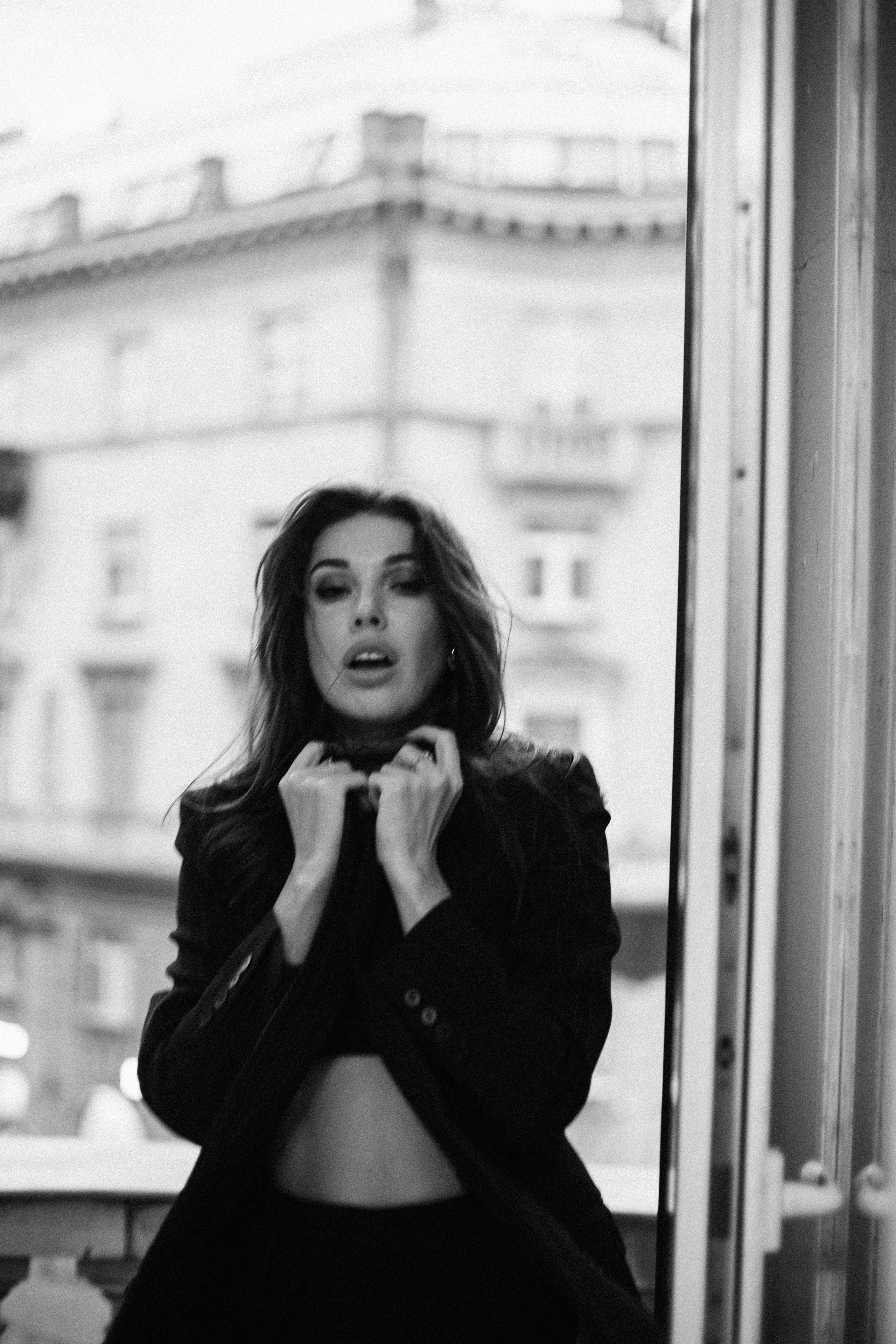 Вероника (съемка на балконе). Фотограф в Москве и Санкт-Петербурге Дарина