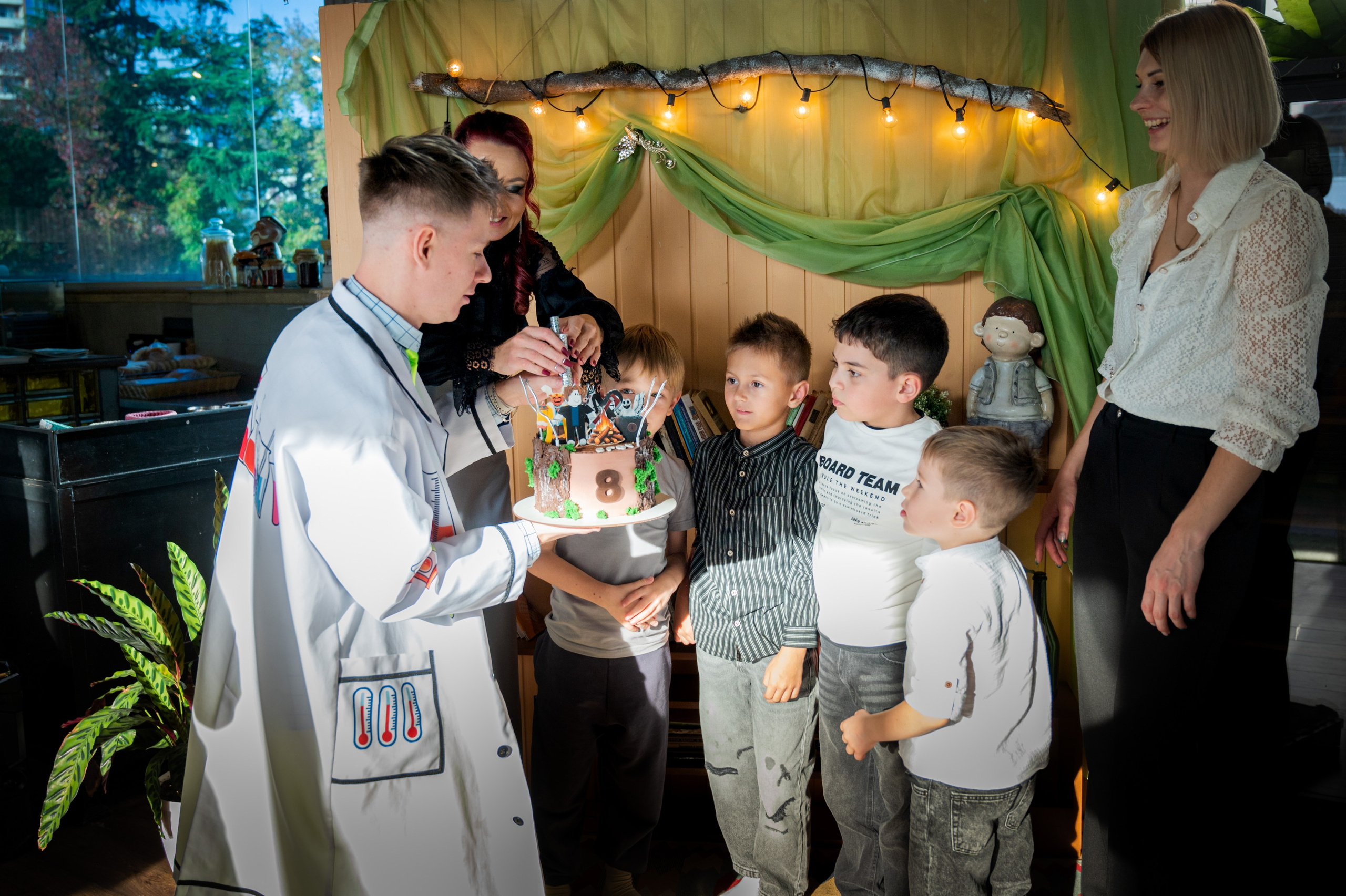 День рождения 8 лет. Фотографирую счастливых людей в Сочи