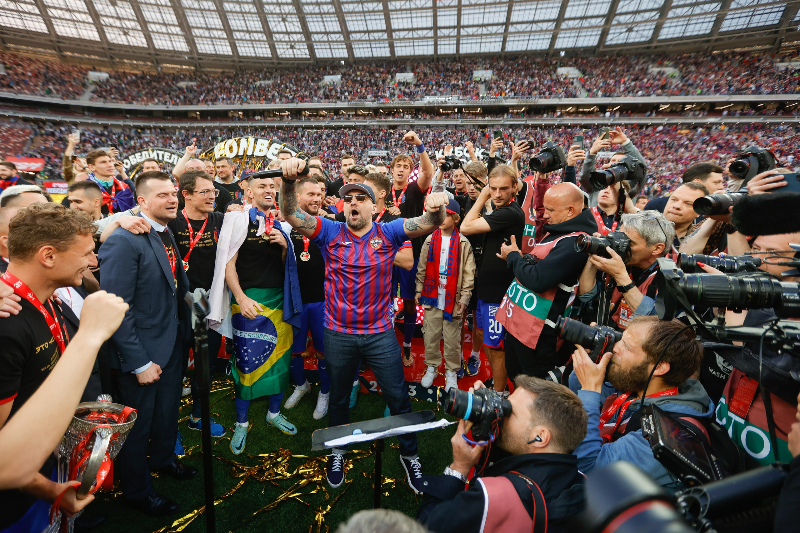 Финал РПЛ. ЦСКА — Краснодар. Спортивный репортажный фотограф Казань Нафис Сиразетдинов