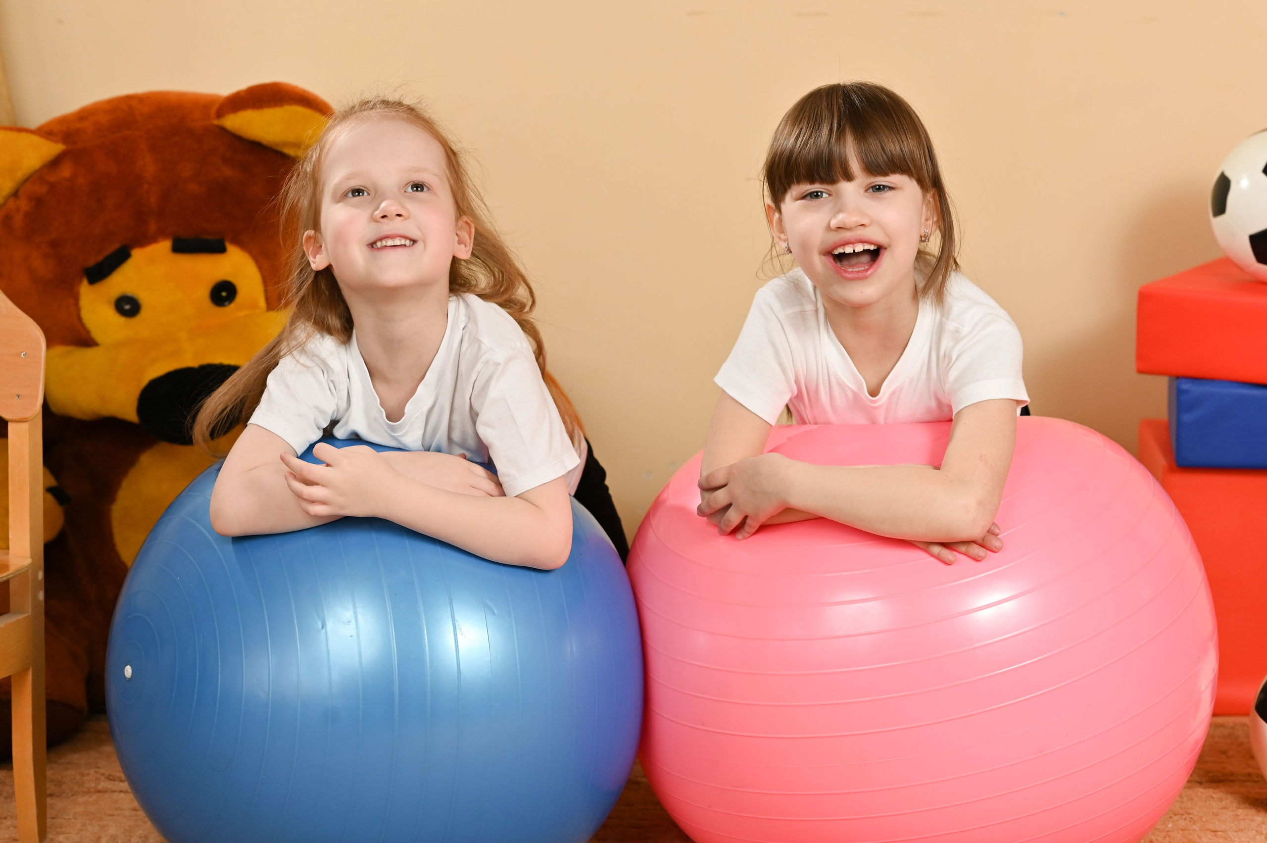 Детский сад на физкультуре. Семейный фотограф в г. Воскресенск Наталия Молева