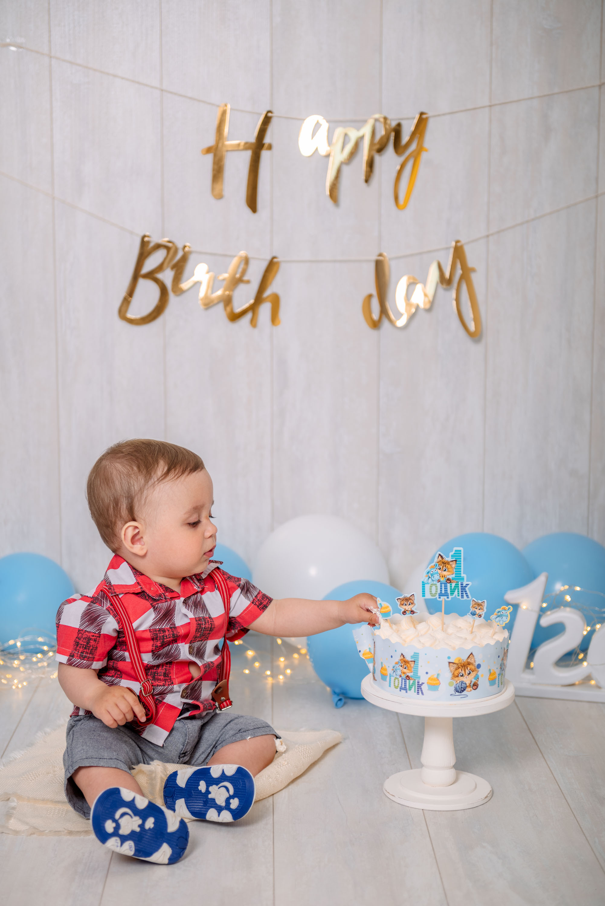 Мой первый годик. Семейный и детский фотограф в Новомосковске Елена Маврина