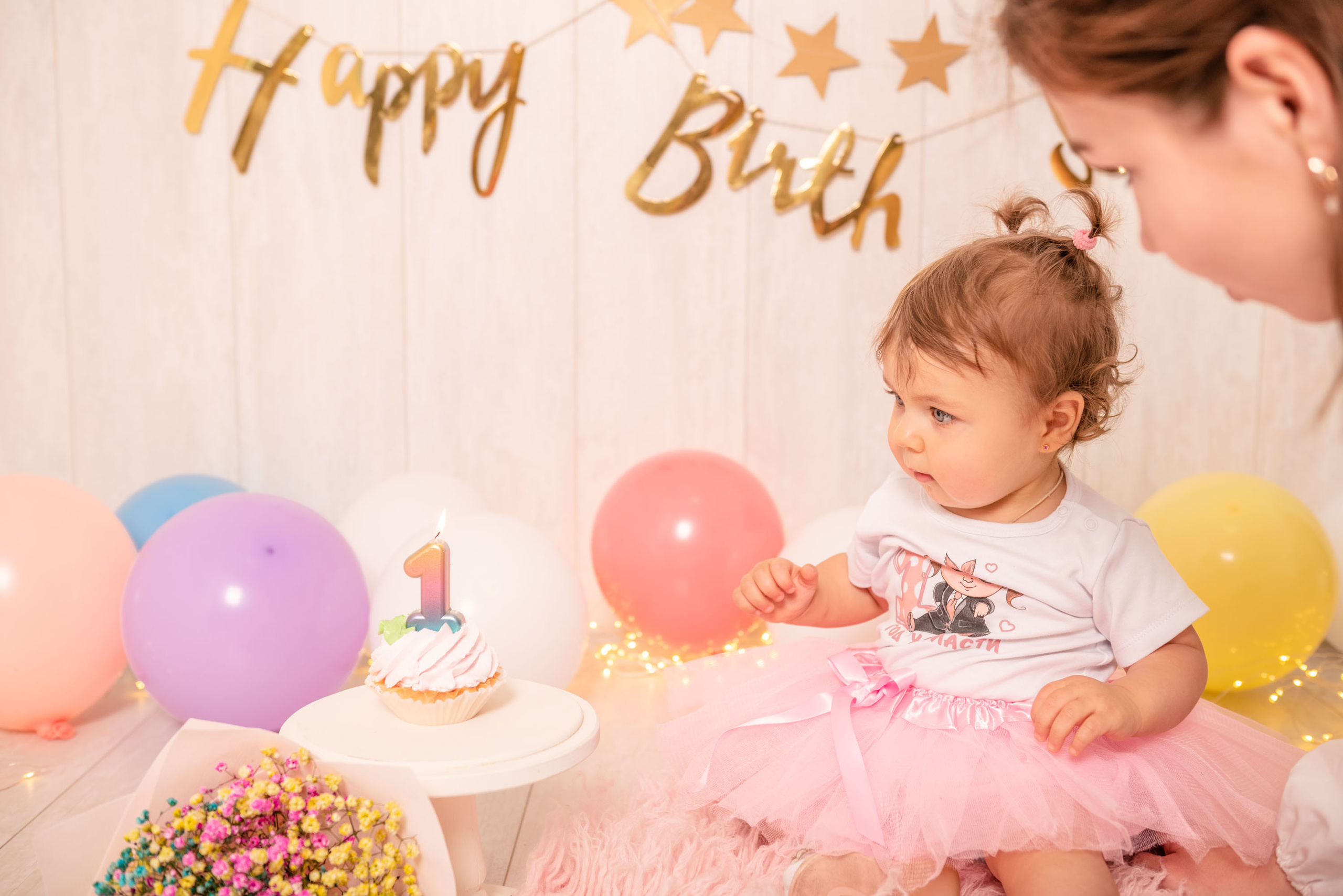 Мой первый годик. Семейный и детский фотограф в Новомосковске Елена Маврина
