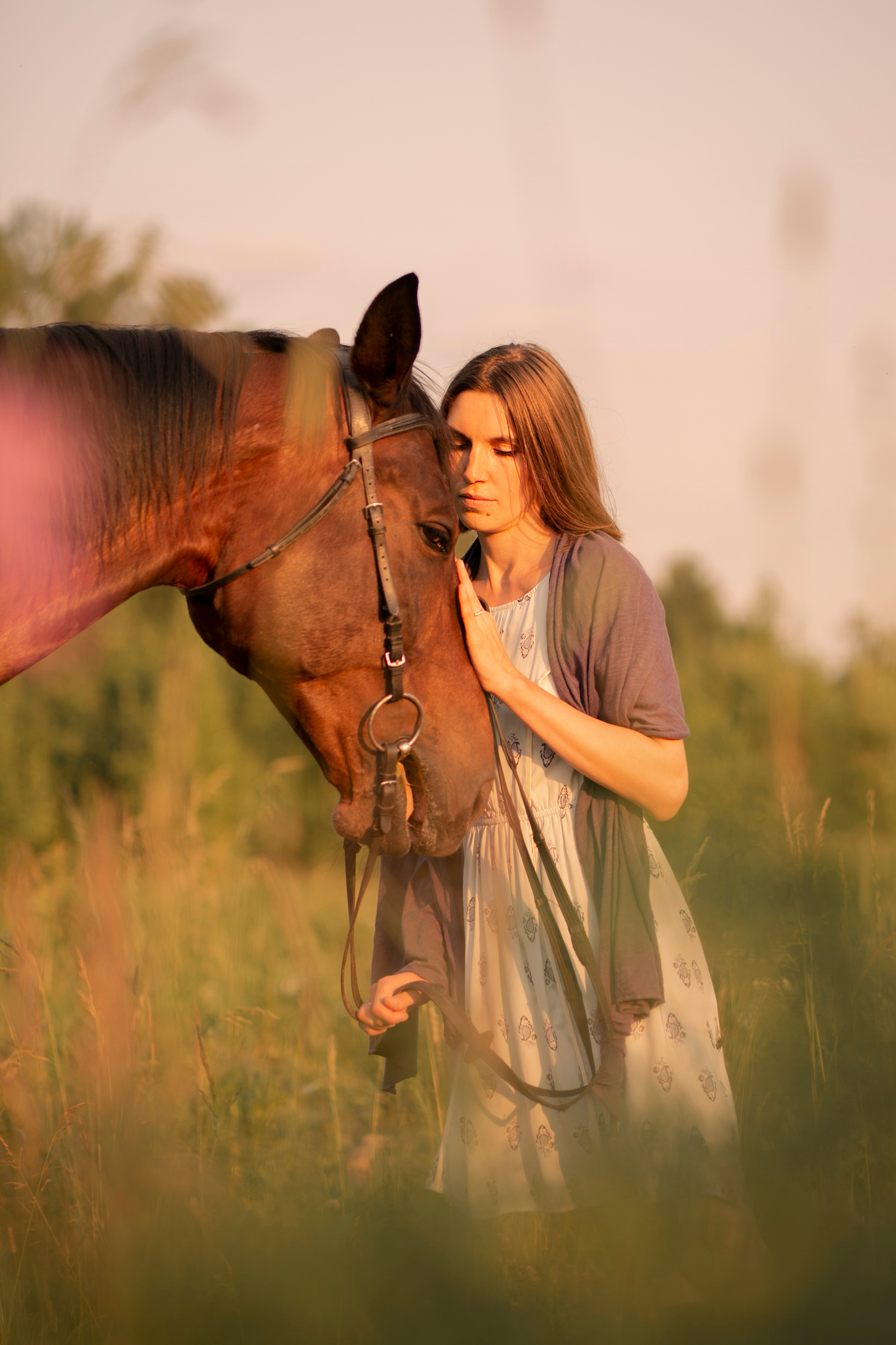 ПОЛЕ, ЛОШАДКА, ДЕВУШКА…. Арт-фотограф в Москве Елена Иванова